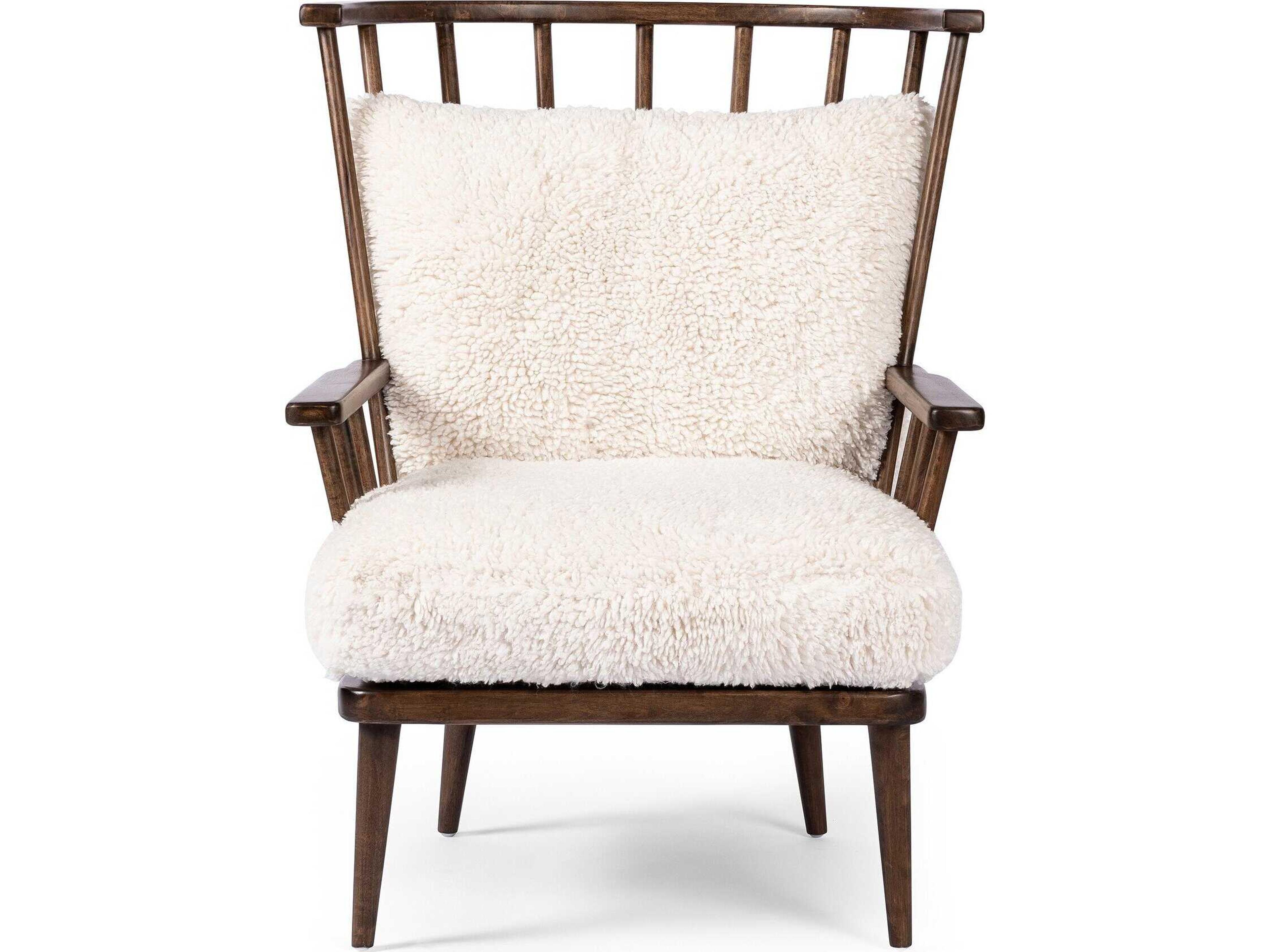 Four Hands Westgate Graham White Fabric Accent Chair