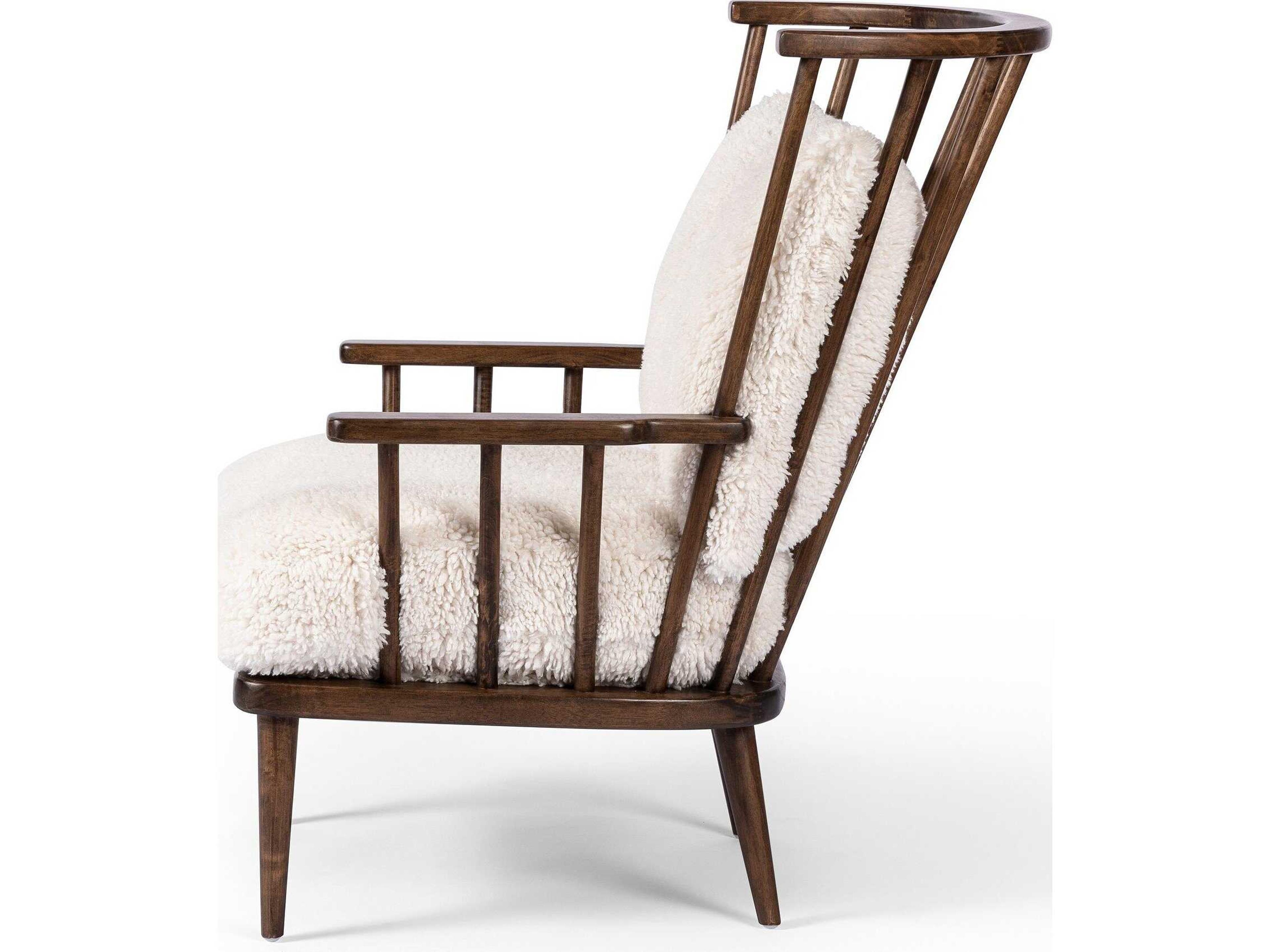 Four Hands Westgate Graham White Fabric Accent Chair