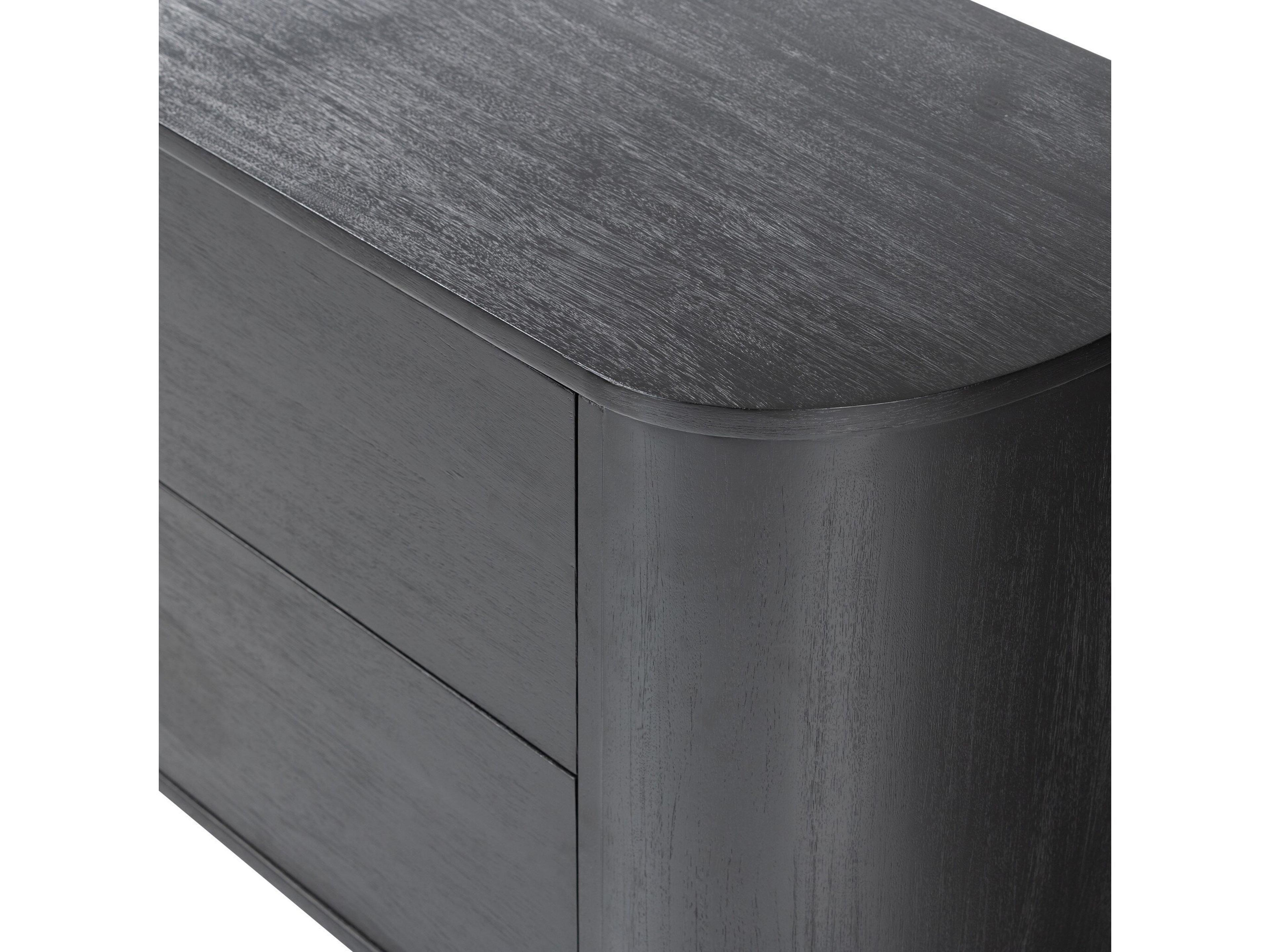 Four Hands Haiden Paden 2-Drawers Acacia Wood Nightstand