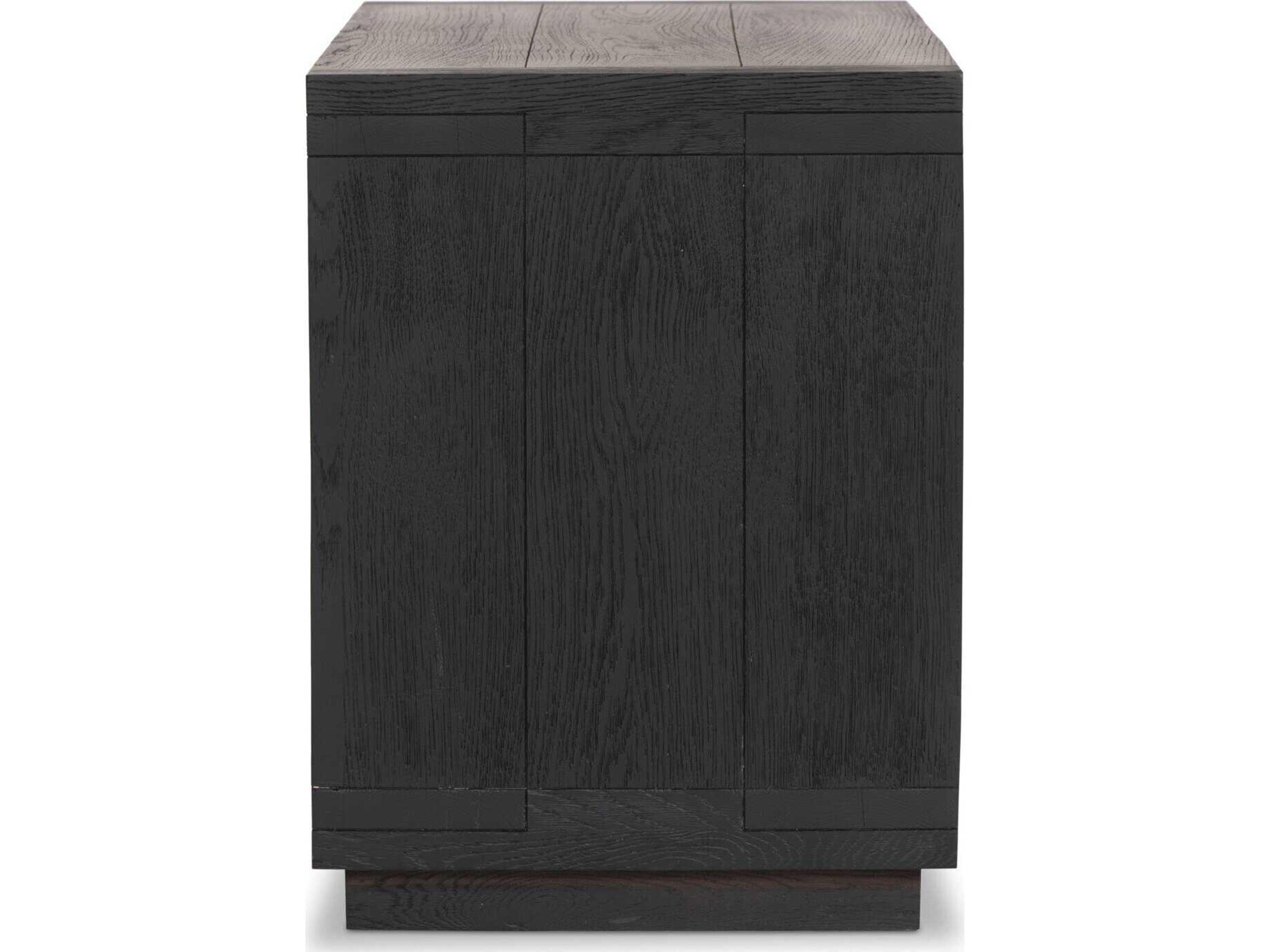 Four Hands Bennett 1-Drawer Oak Wood Nightstand