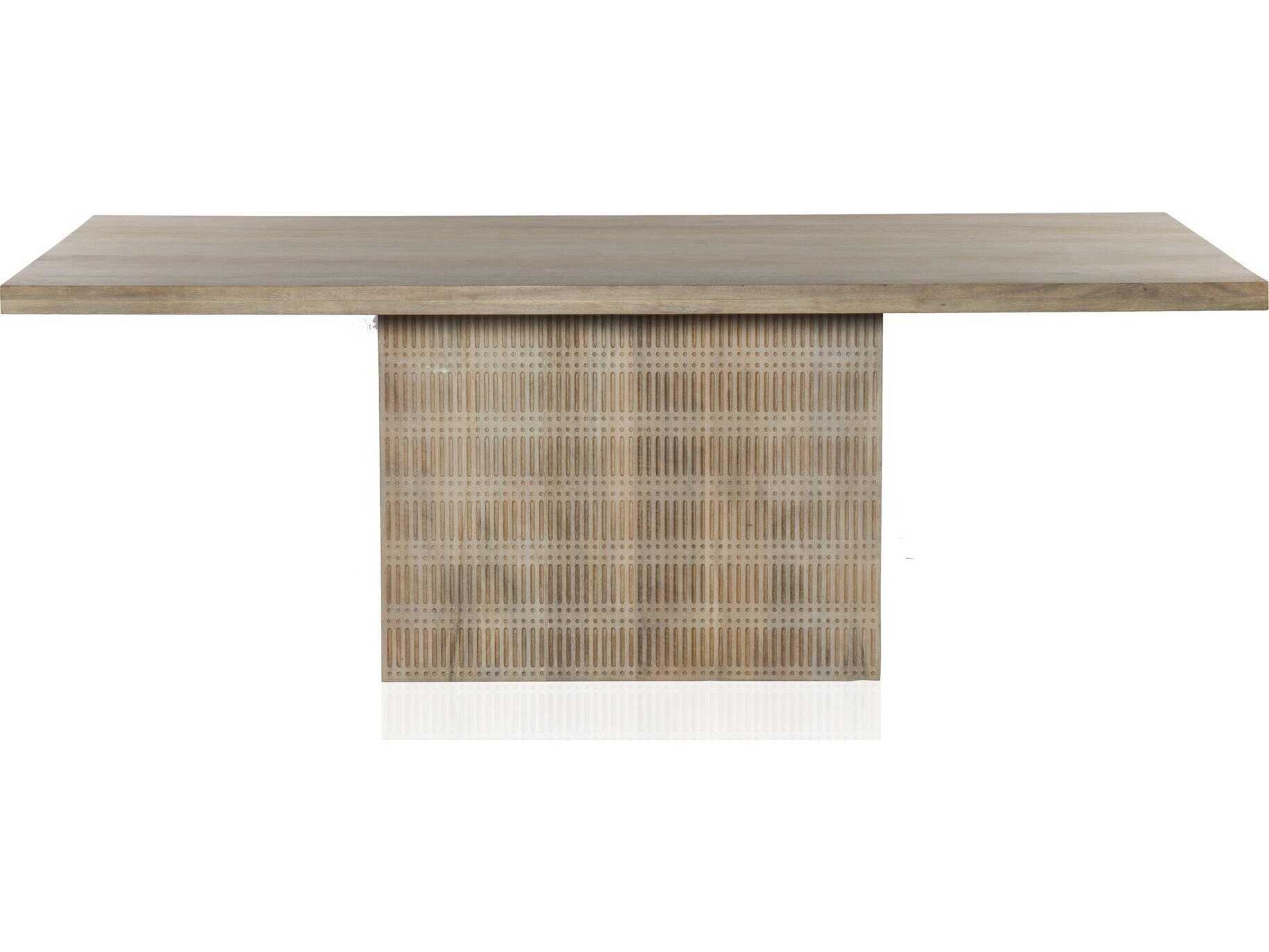 Aiden Kelby Light Wash Mango Dining Table