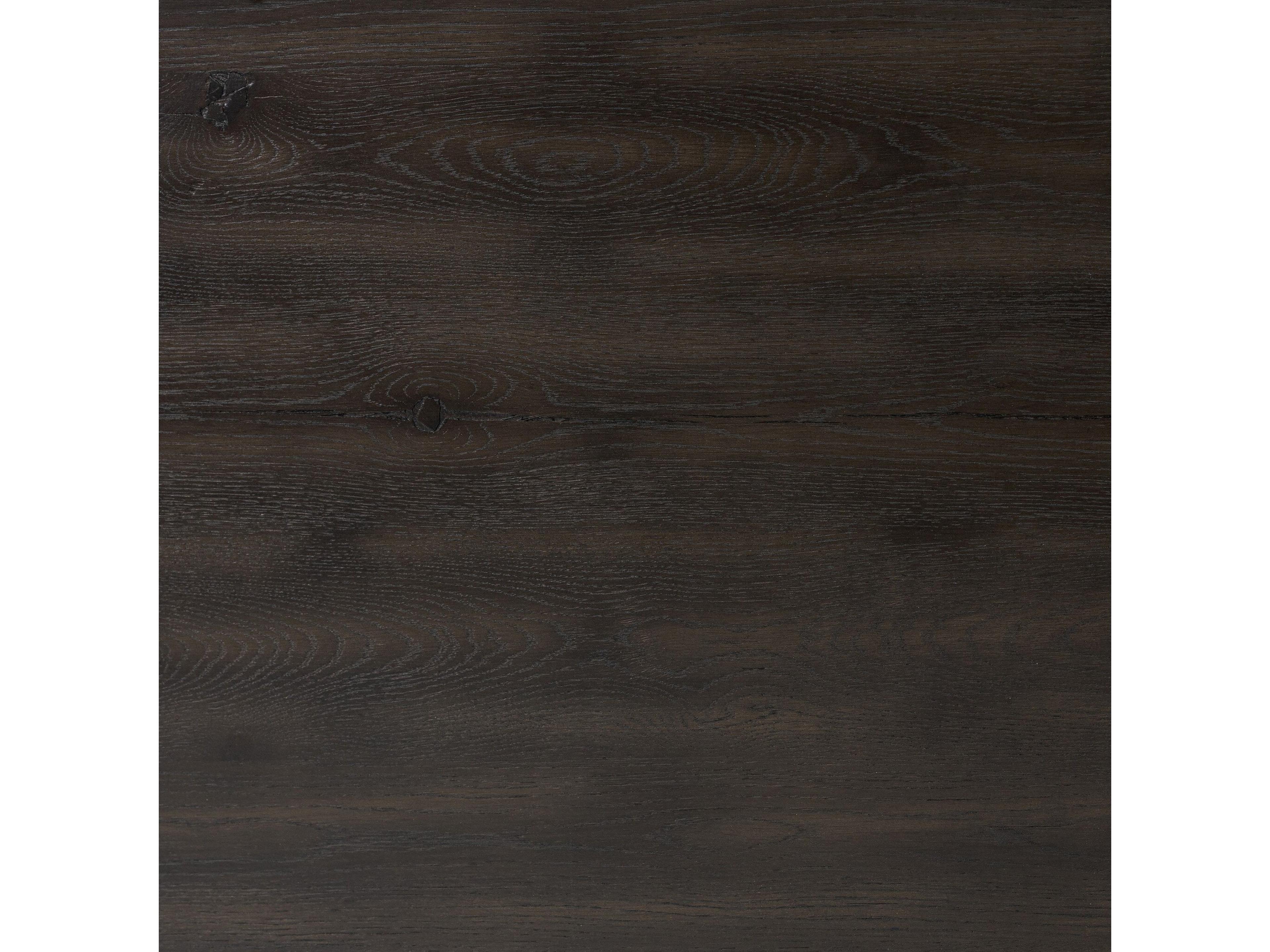 Four Hands Haiden Suspension Smoked Black Veneer Oak Wood Desk