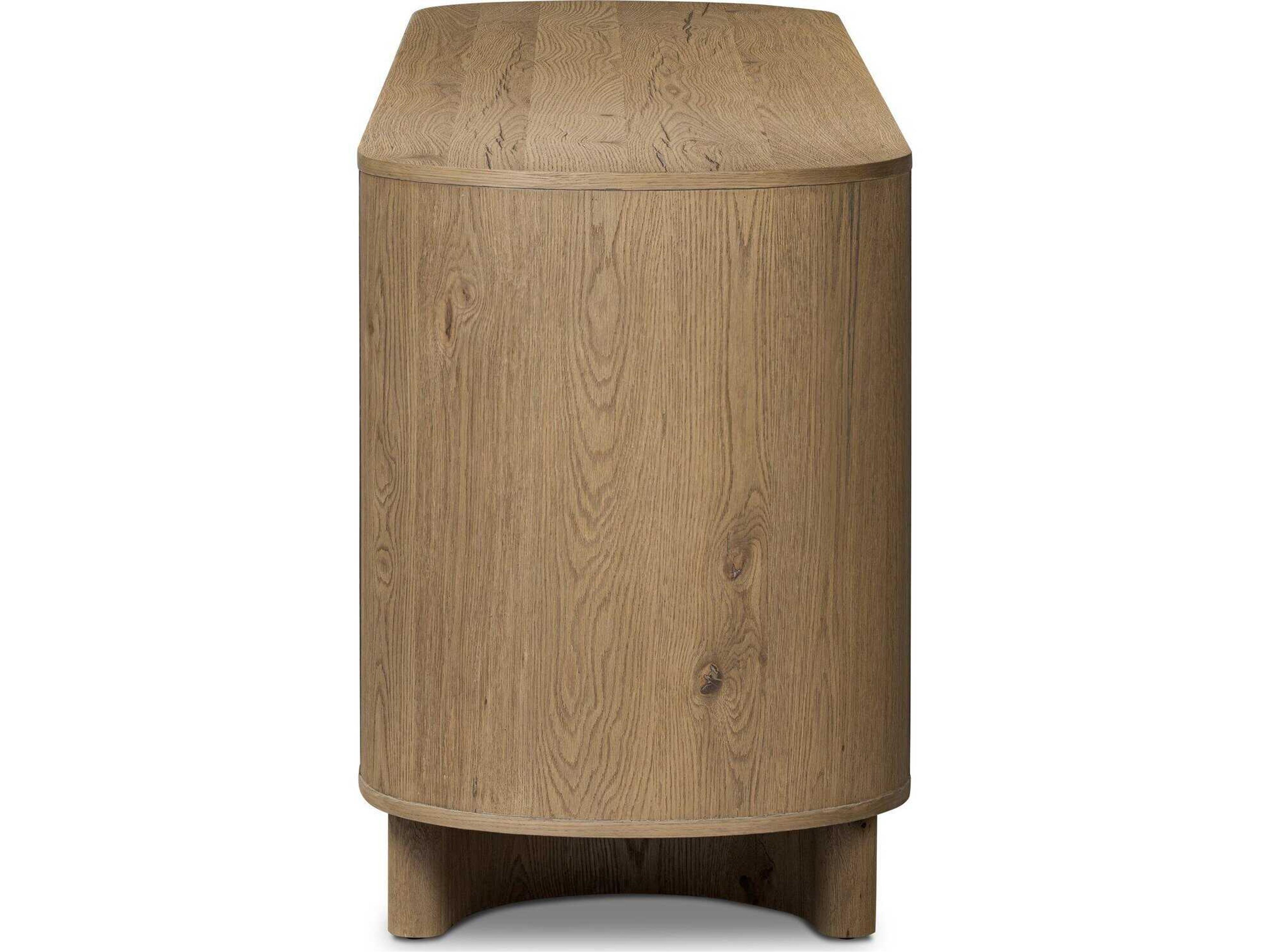 Four Hands Haiden Paden Worn Oak  Wood Sideboard