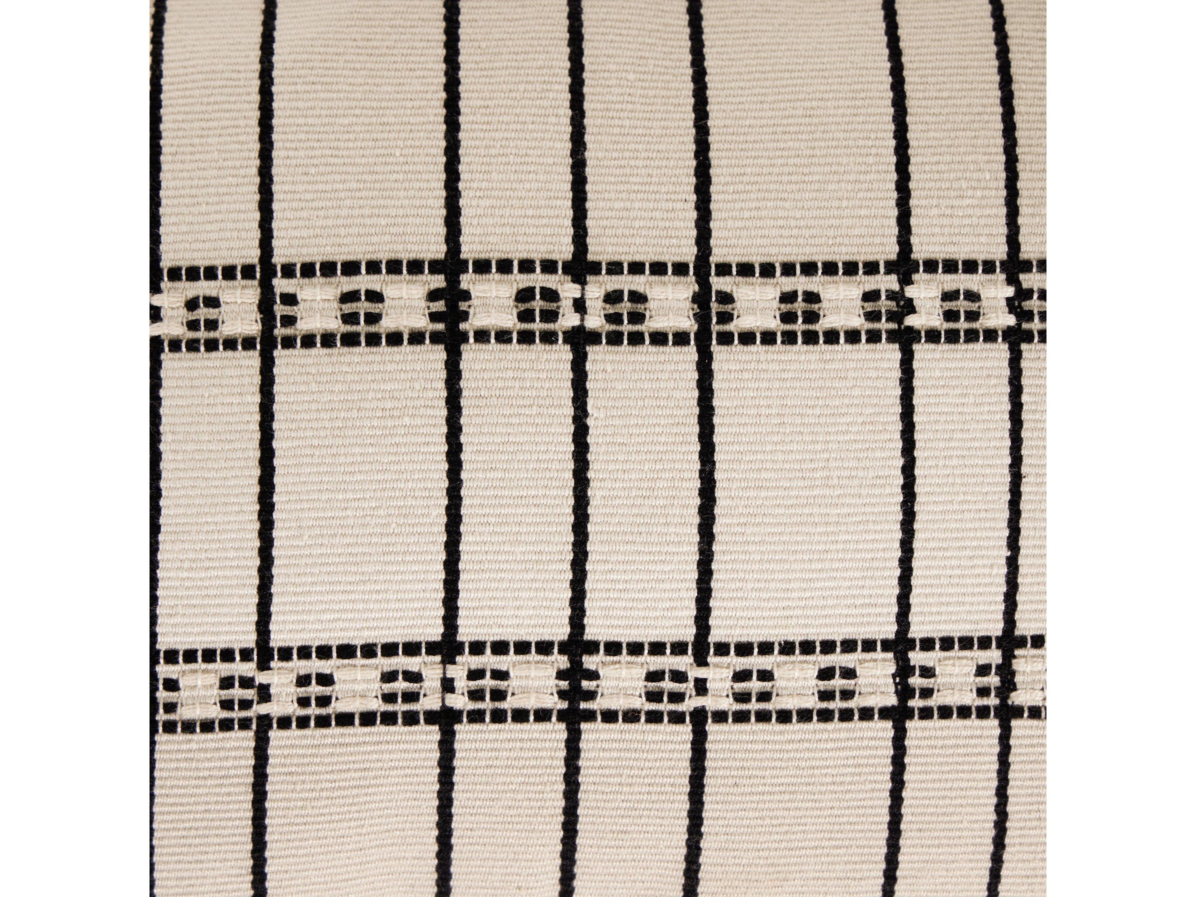 Four Hands Costa Handwoven Ivory Cotton  Chiapas Pillow