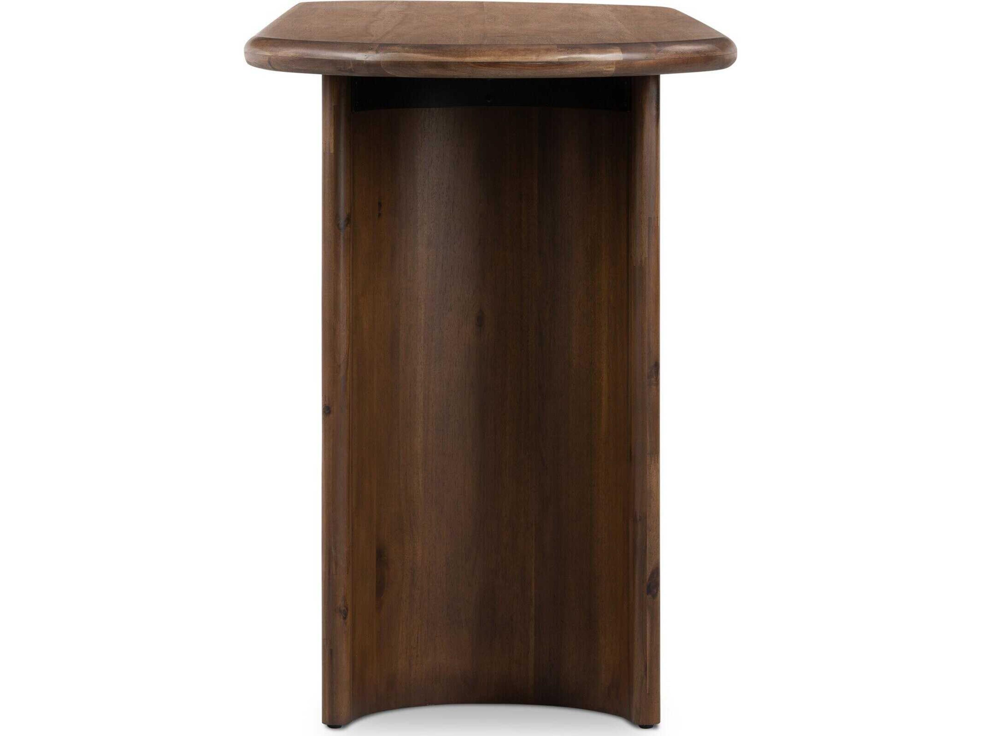 Four Hands Haiden Paden Seasoned Brown Acacia Large Console Table