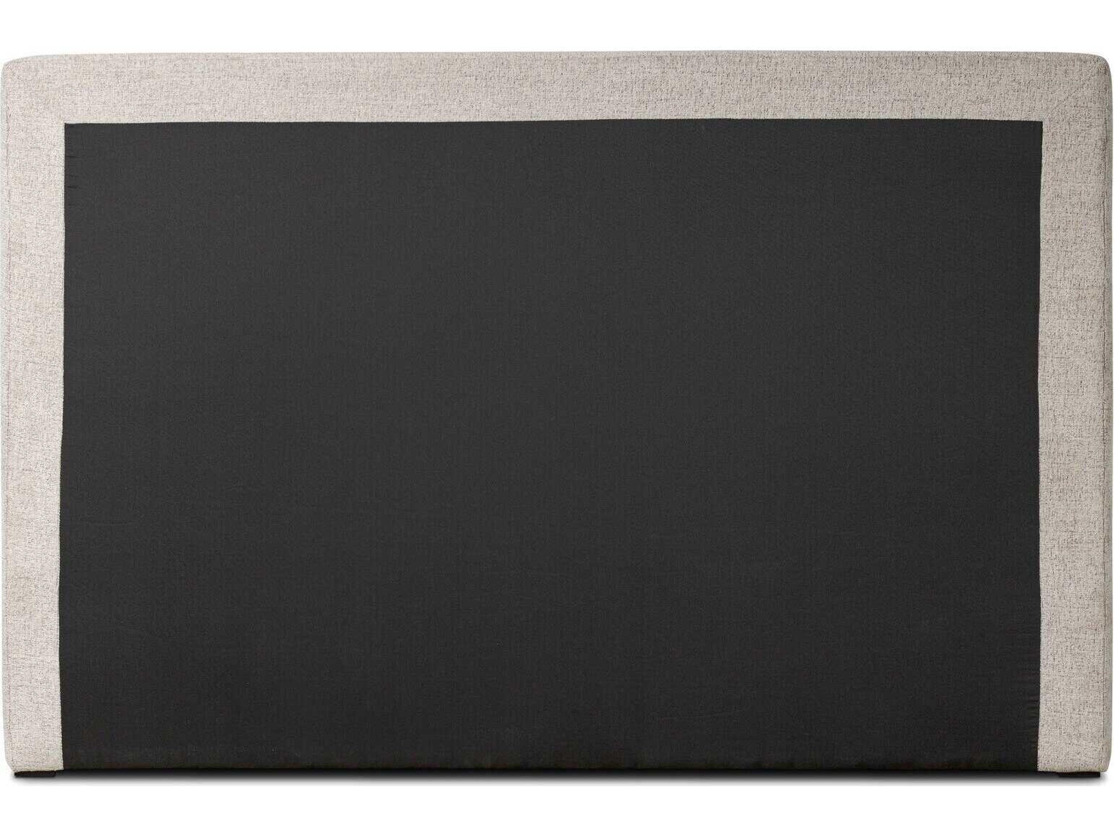 Four Hands Easton Quincy Beige Upholstered Queen Platform Bed