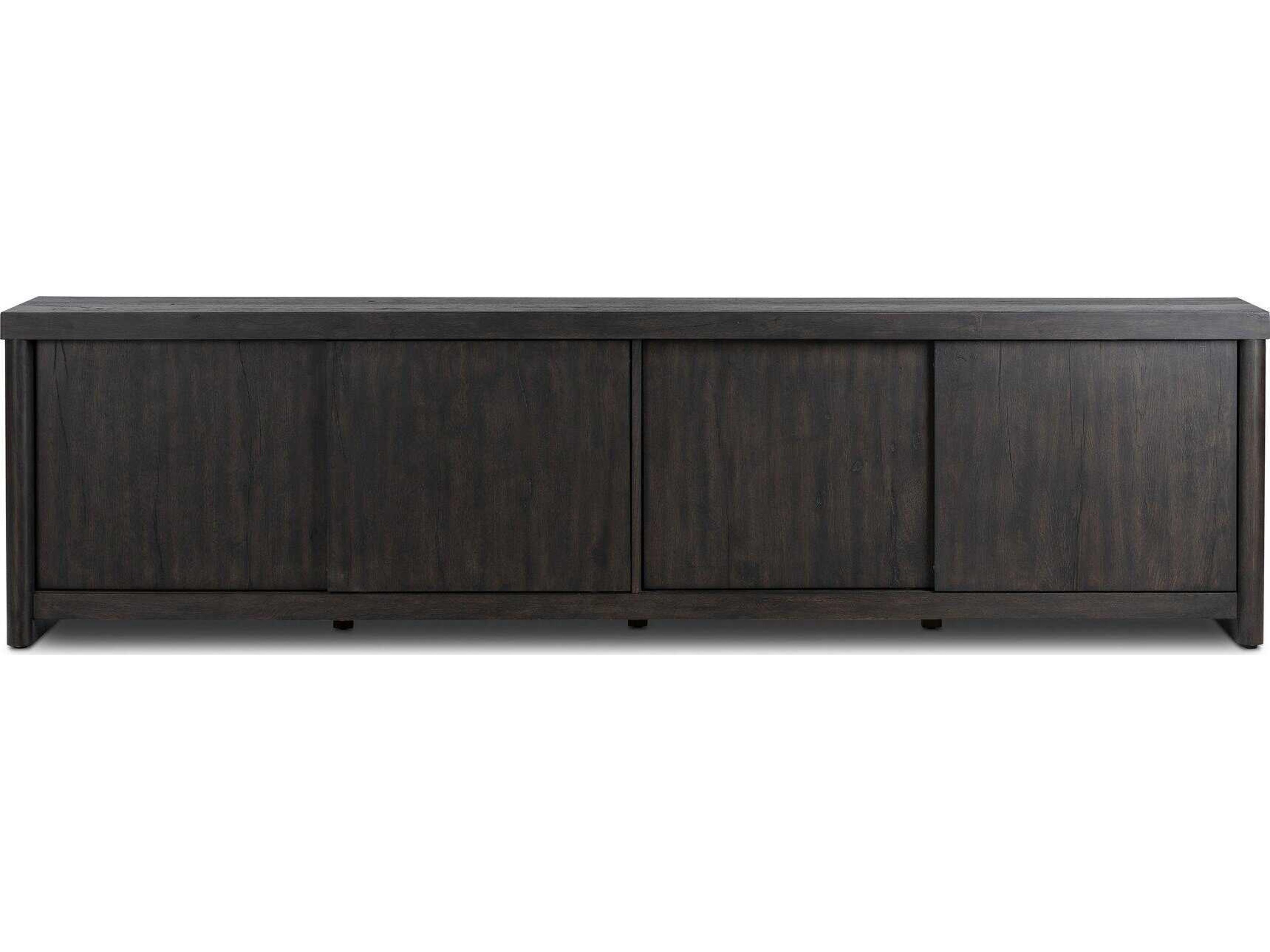 Four Hands Haiden 94" Smoked Black Laredo Media Console