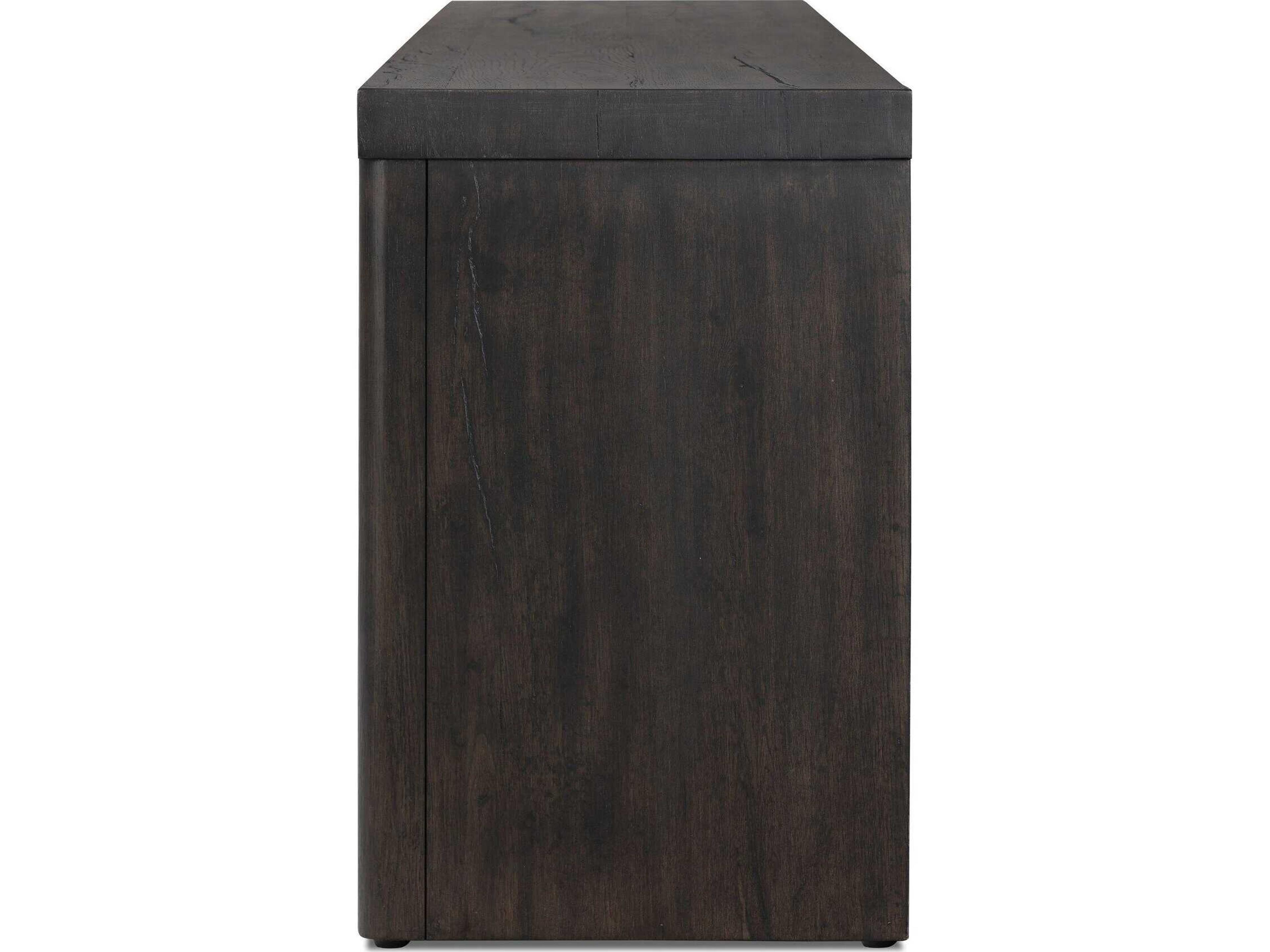 Four Hands Haiden 94" Smoked Black Laredo Media Console