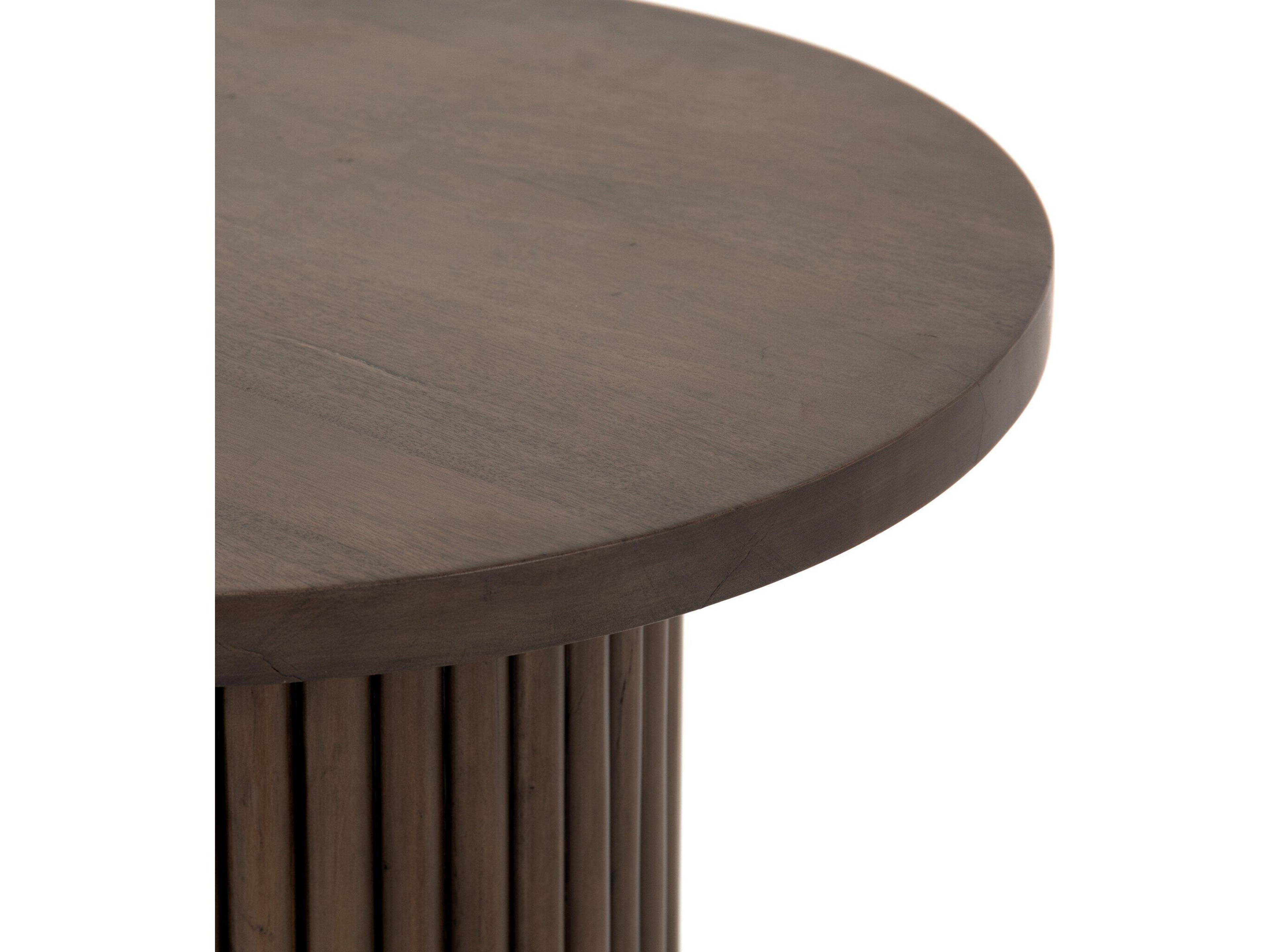 Four Hands Harmon Rutherford Reclaimed Ashen Brown End Table