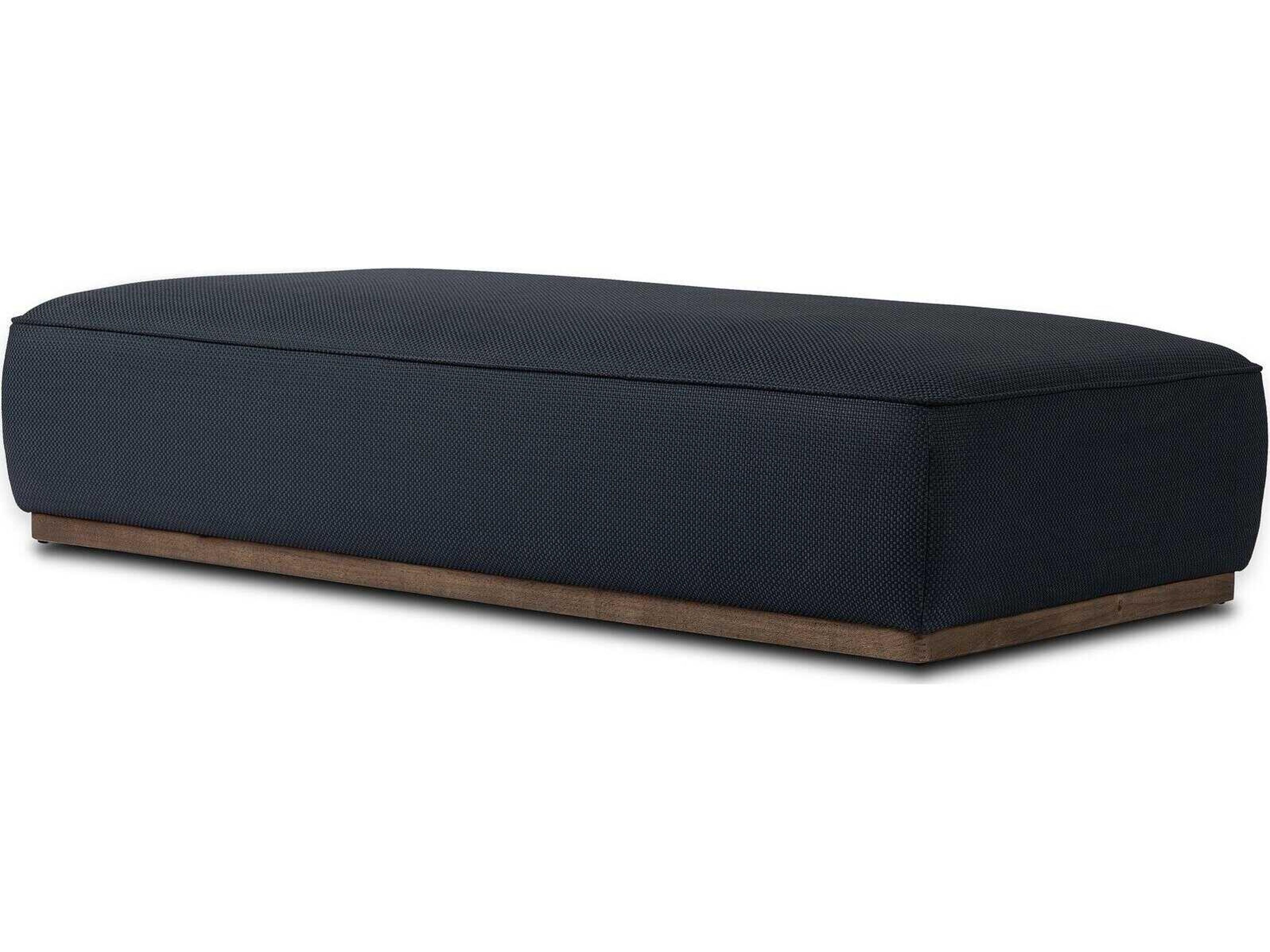 Westgate Sinclair Fresno Cobalt Cocktail Ottoman