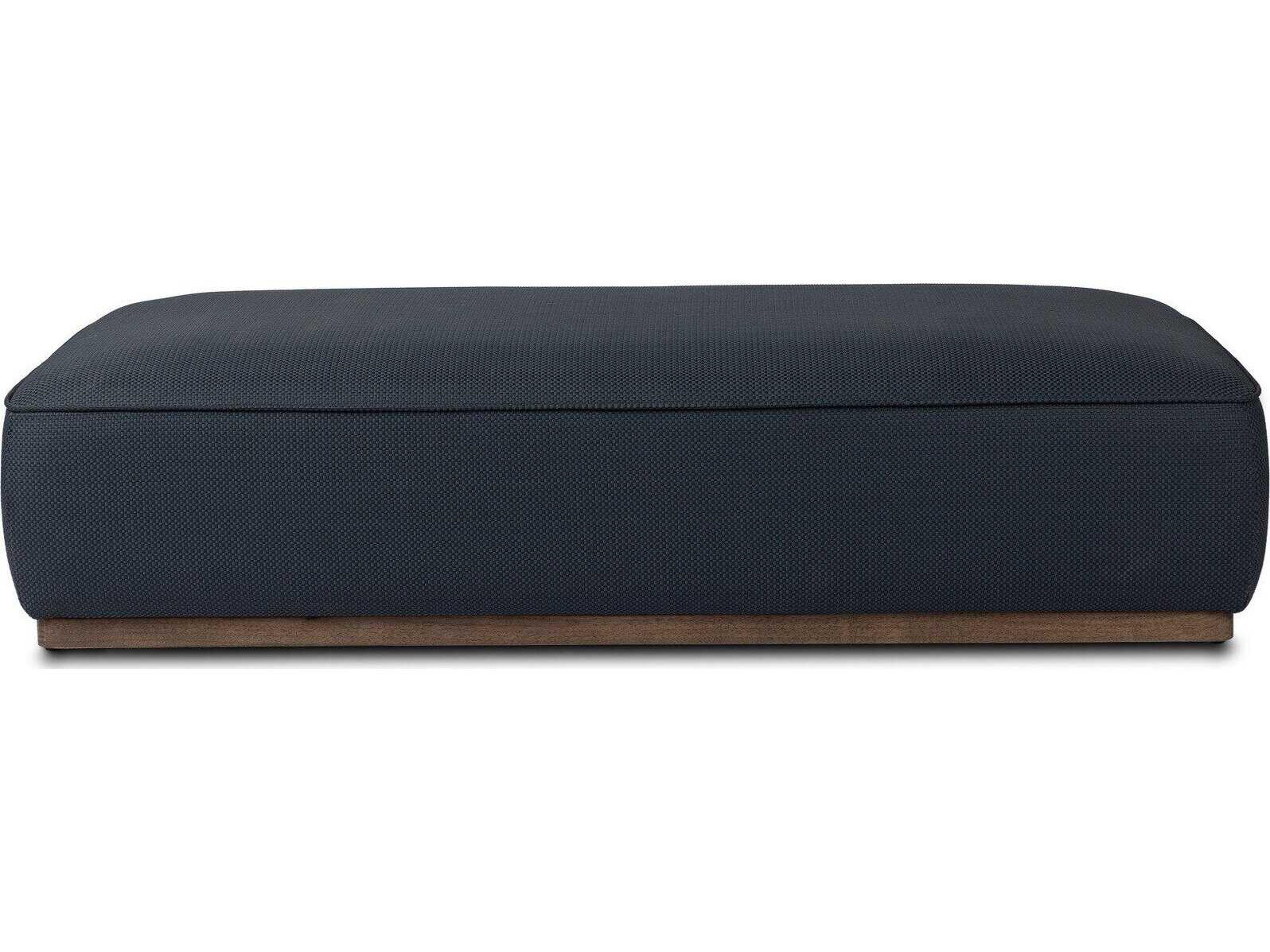 Four Hands Westgate Sinclair Fresno Cobalt Cocktail Ottoman