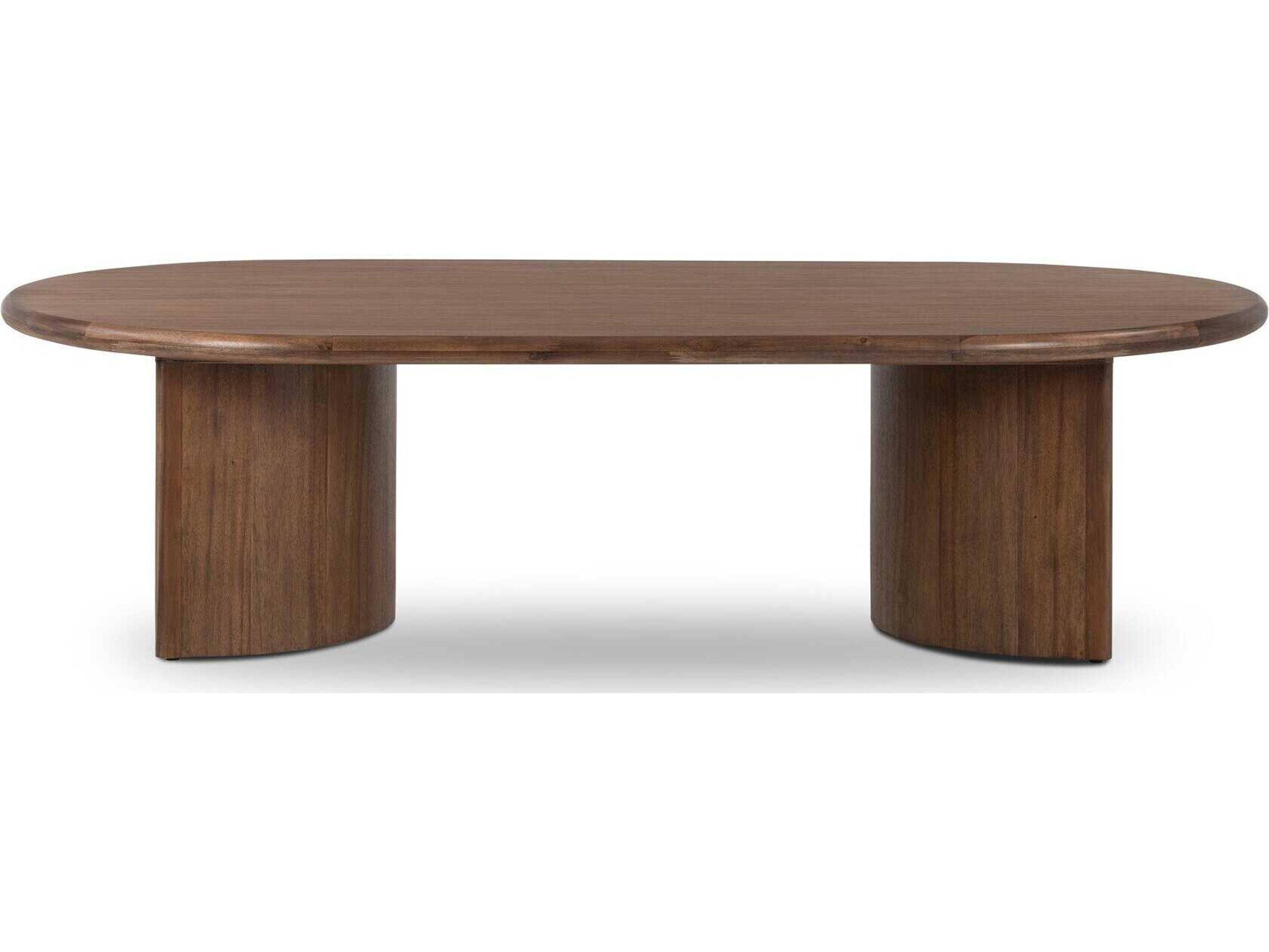 Four Hands Haiden Paden Seasoned Brown Acacia Coffee Table