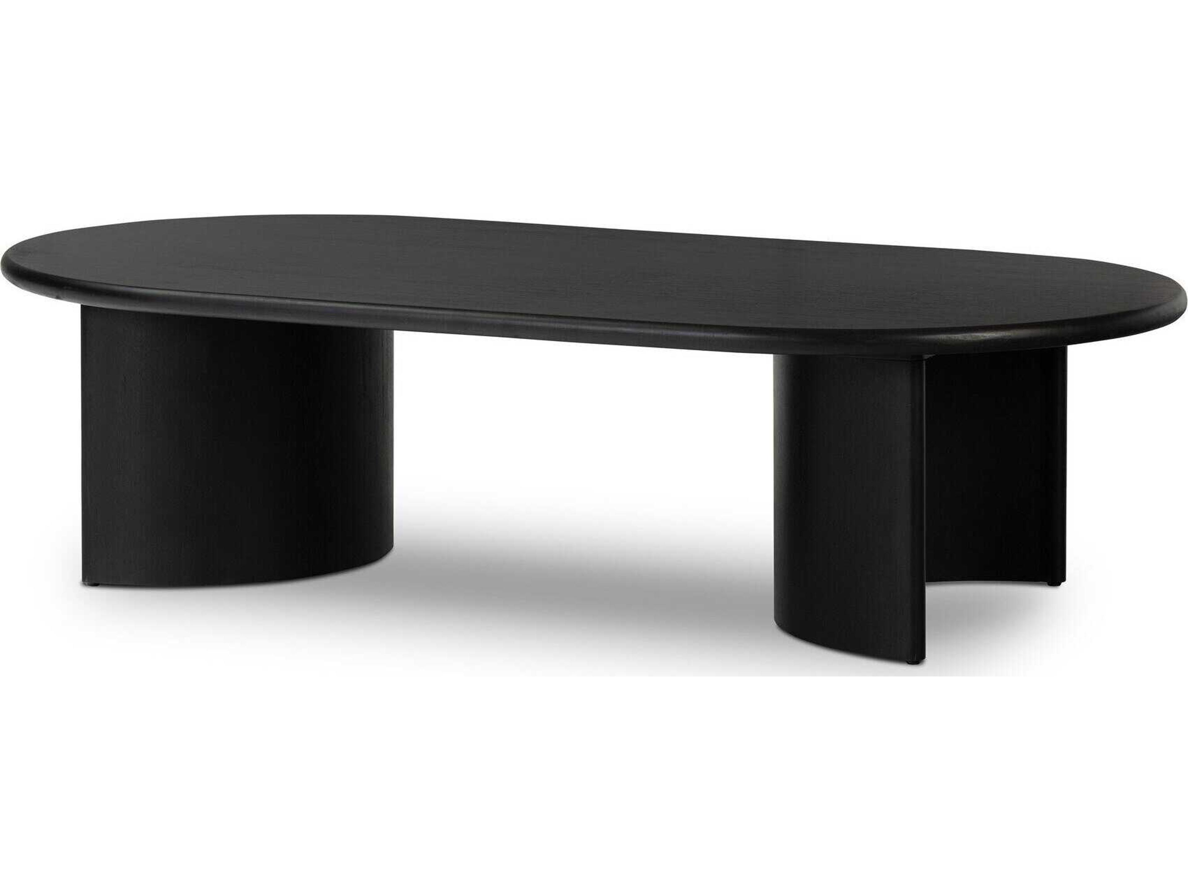 Haiden Paden Aged Black Acacia Coffee Table