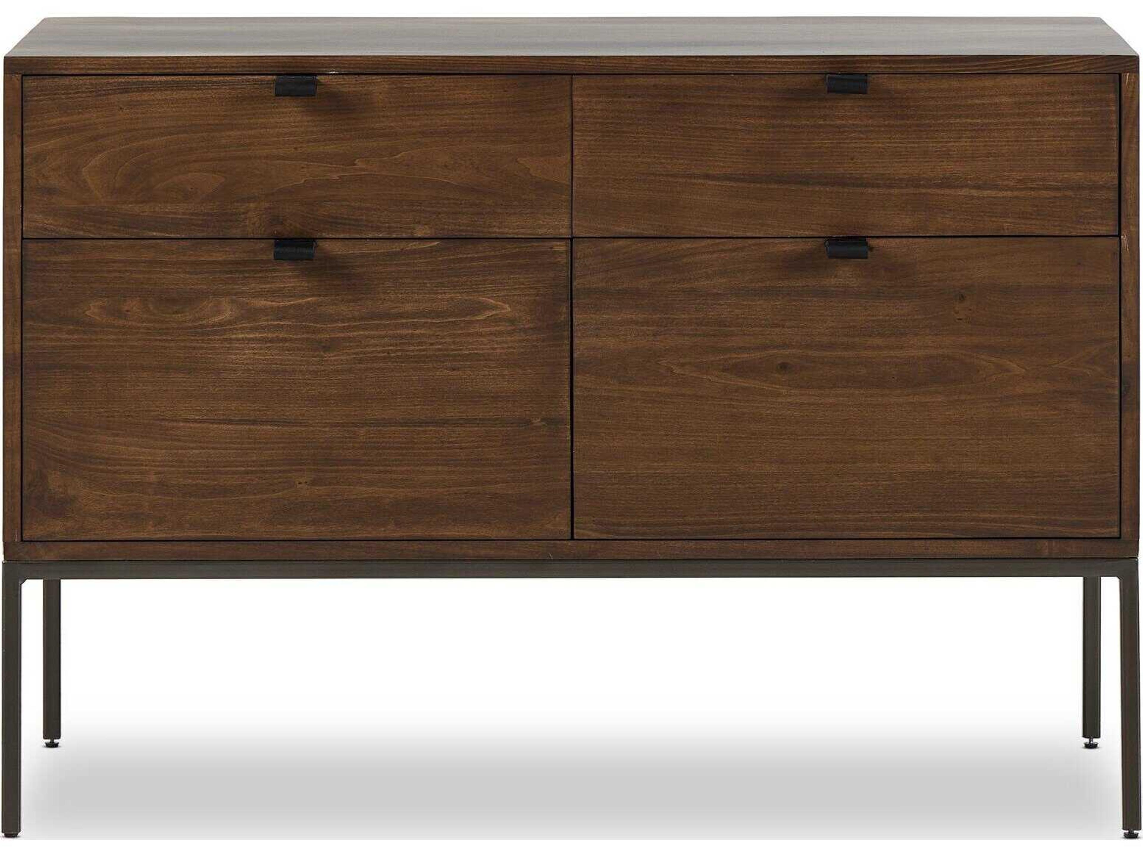 Four Hands Fulton Trey Auburn Poplar  Modular Filing Cabinet