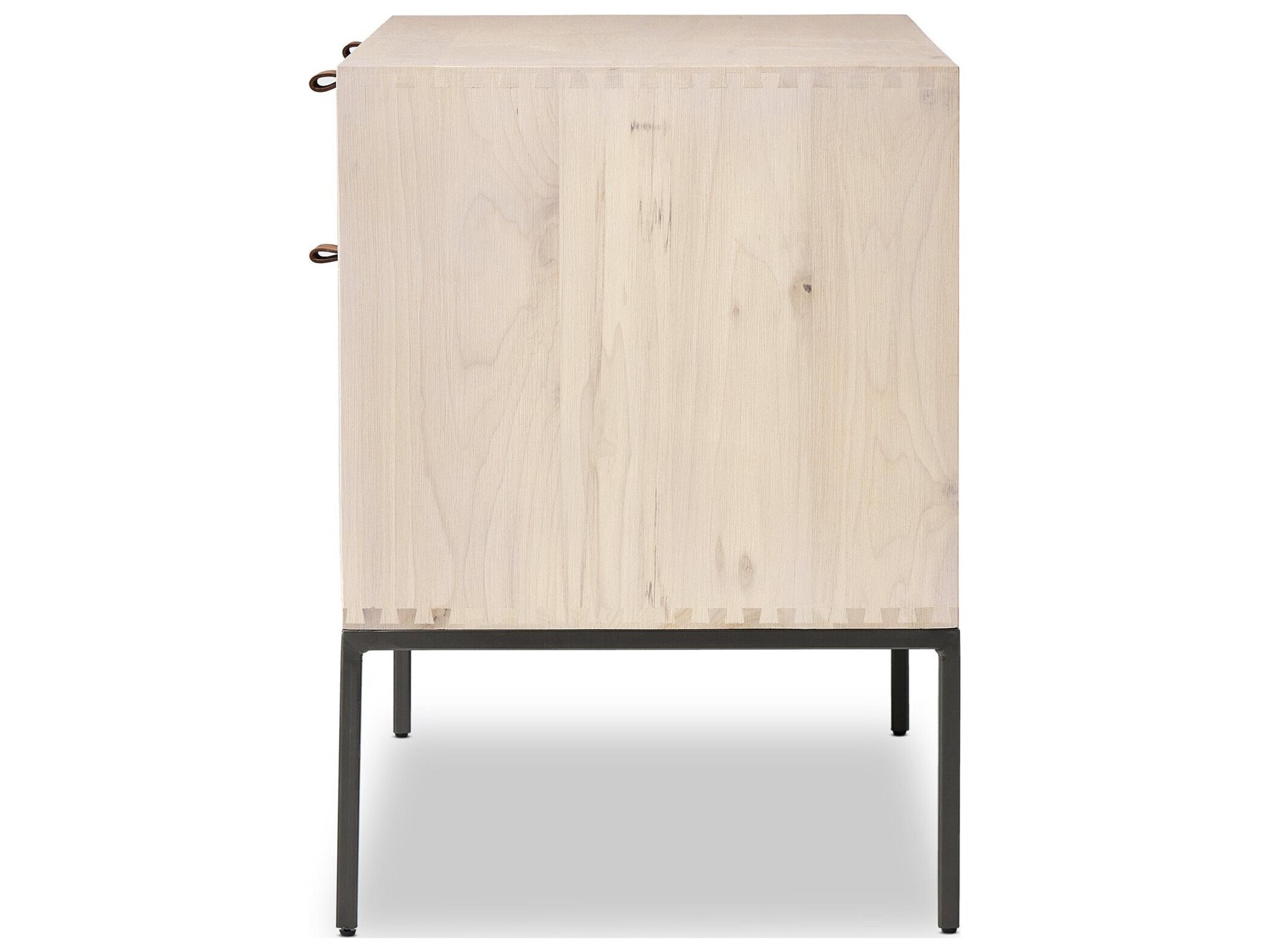 Four Hands Fulton Trey Dove Poplar  Modular Filing Cabinet