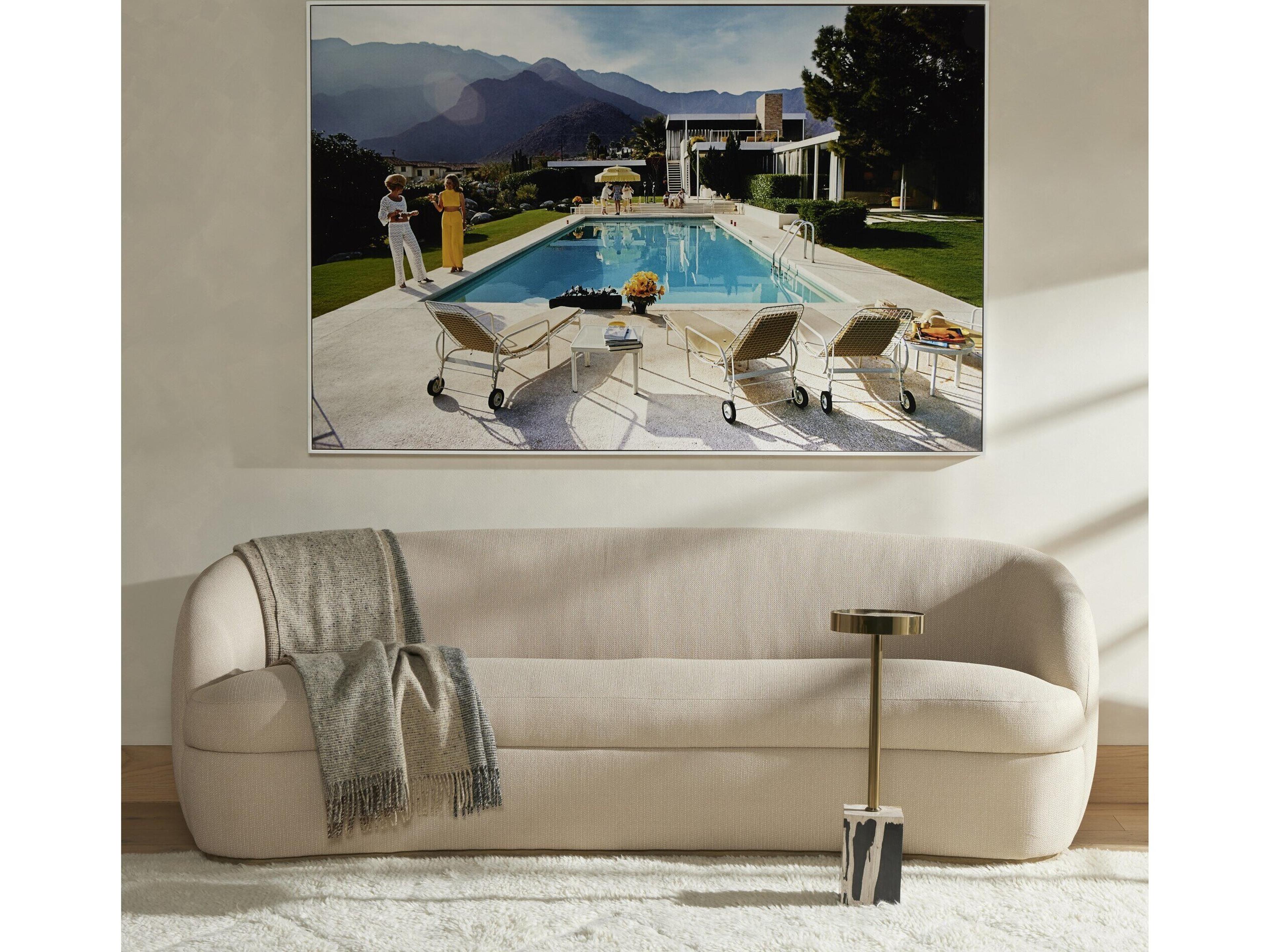 Four Hands Art Studio Palm Springs Pool By Slim Aarons Wall Art