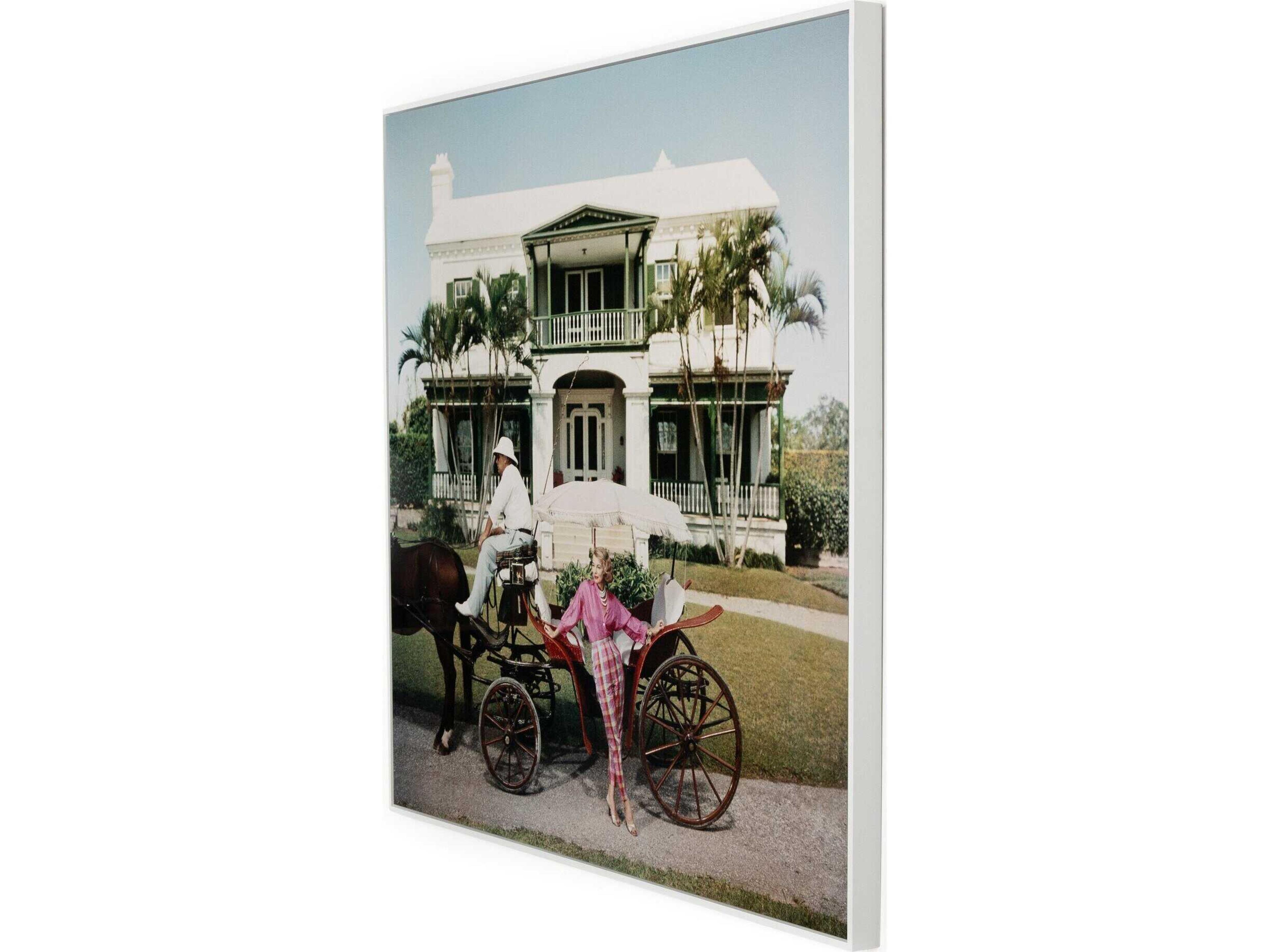 Art Studio Bermudan Hostess By Slim Aarons Wall Art