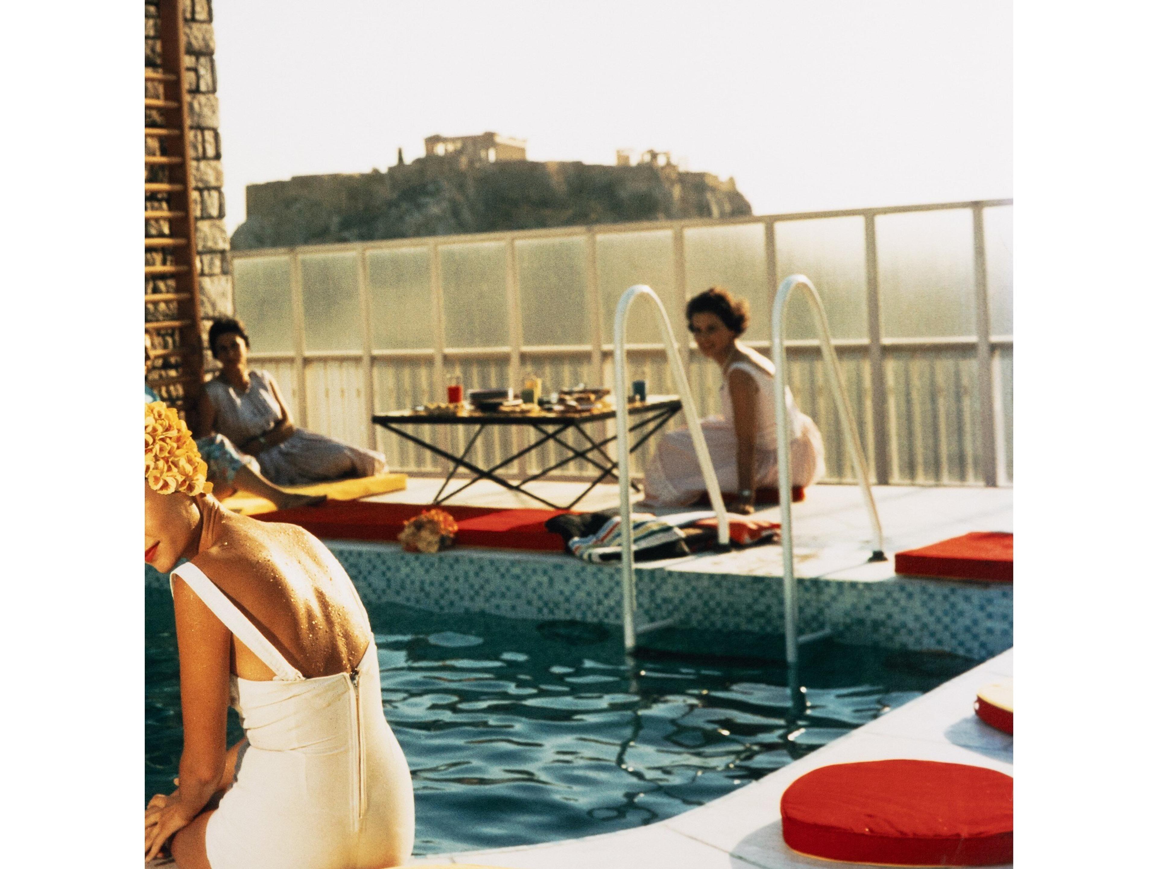 Four Hands Art Studio Penthouse Pool By Slim Aarons Wall Art