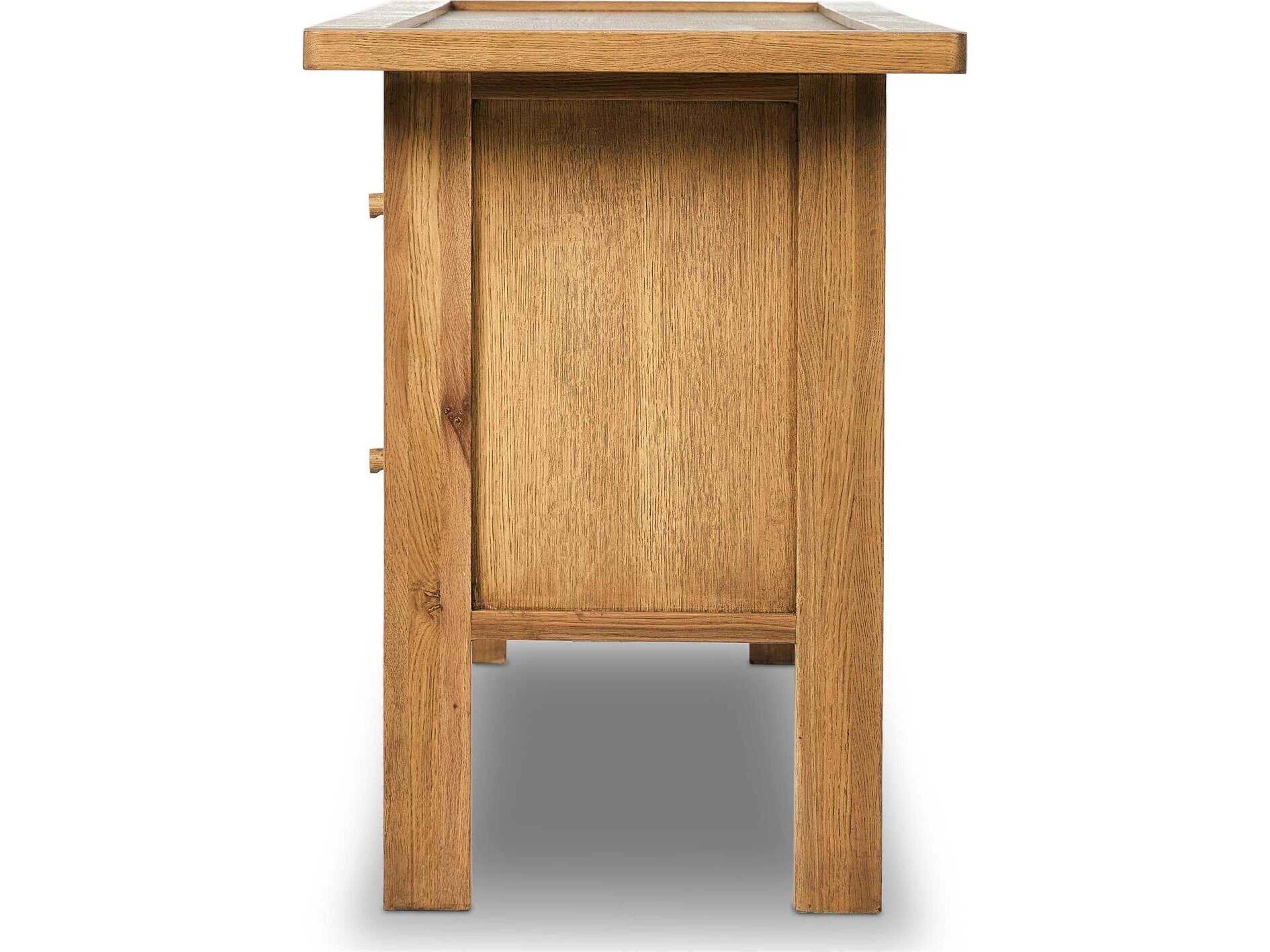Four Hands Glenwood Millbrook Media Console - Natural Light Oak