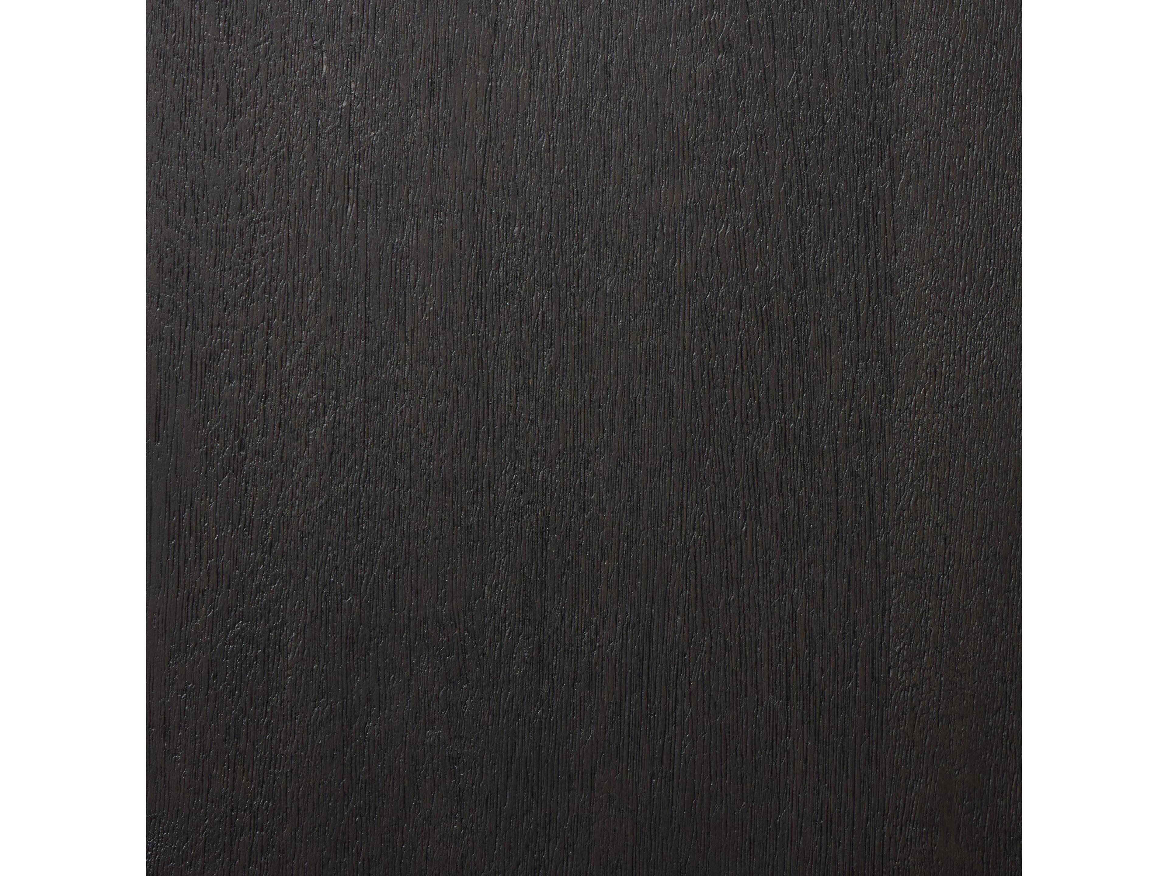 Four Hands Bennett 94" Oak Wood Worn Black Veneer Media Console