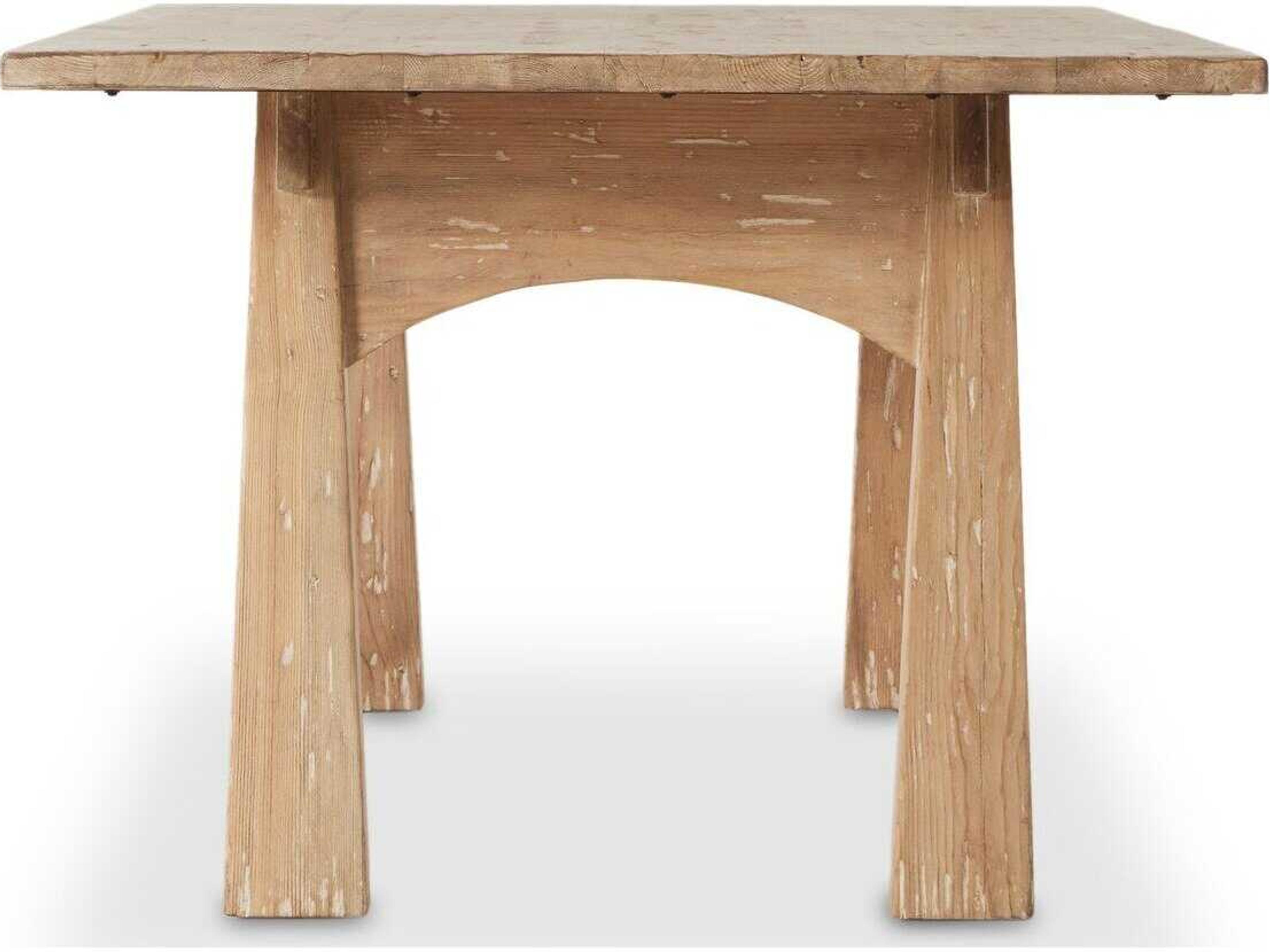 Four Hands Cordella Rectangular Wood Aged Light Pine Dining Table
