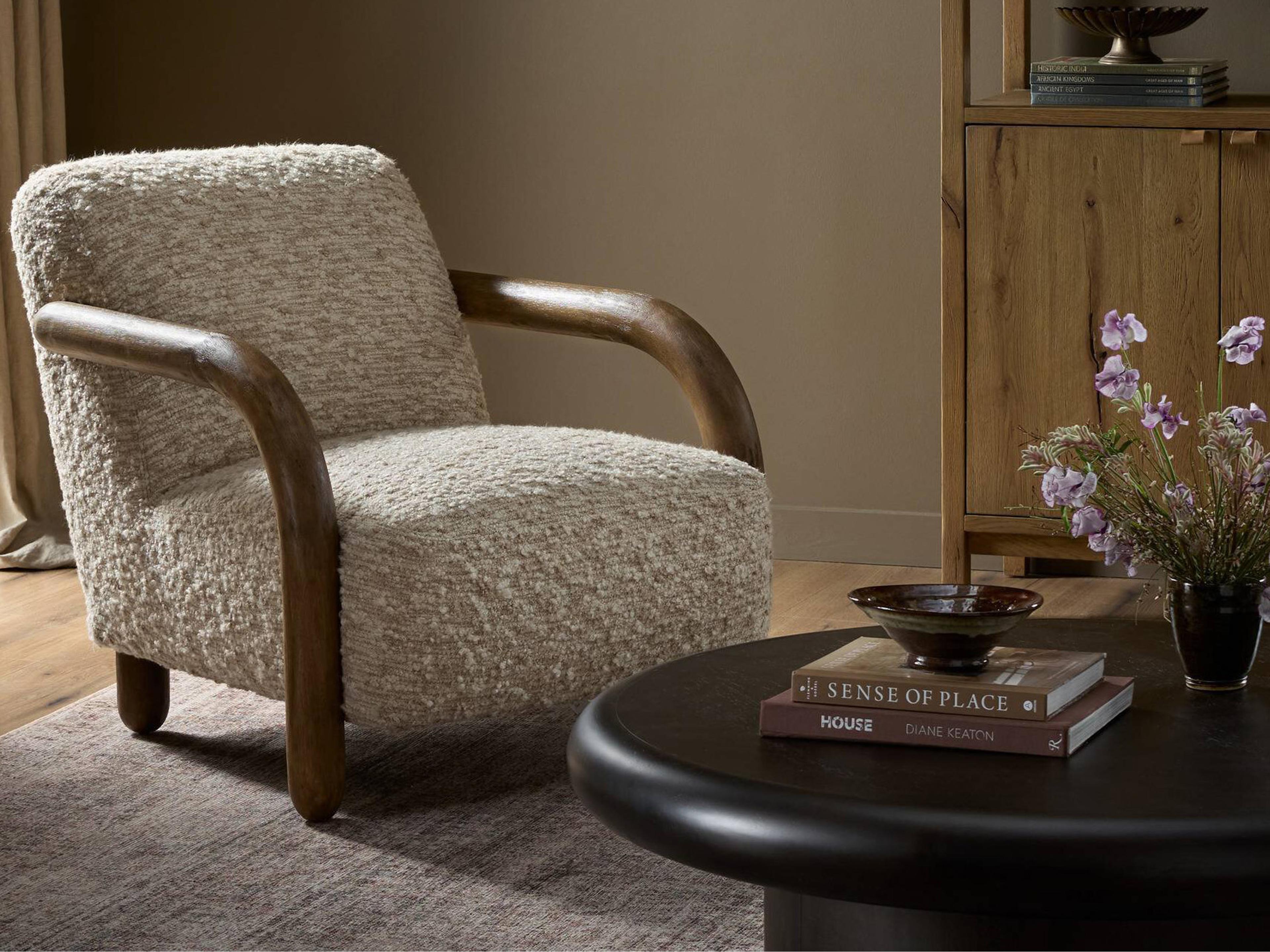 Four Hands Kensington Aniston Cream Accent Chair