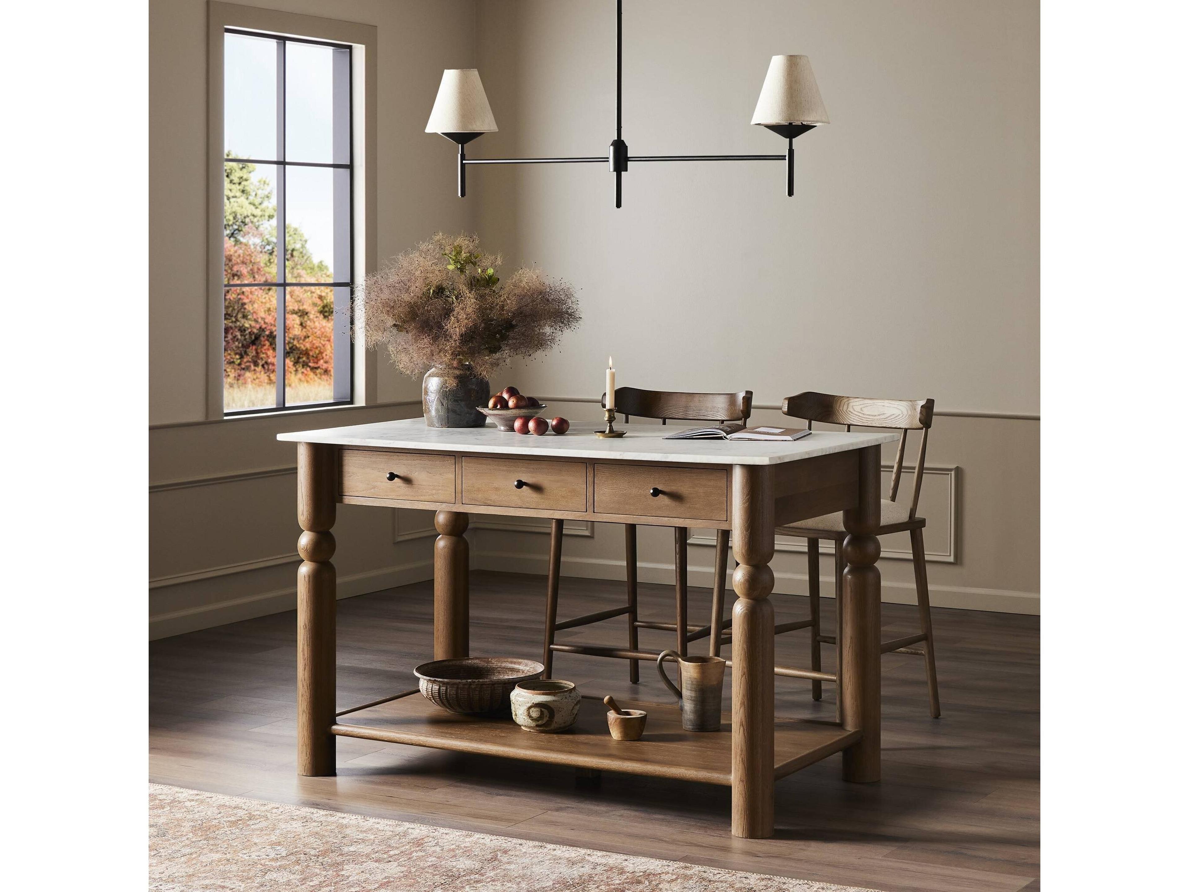 Luxecor Globetrotter Dothan Kitchen Island