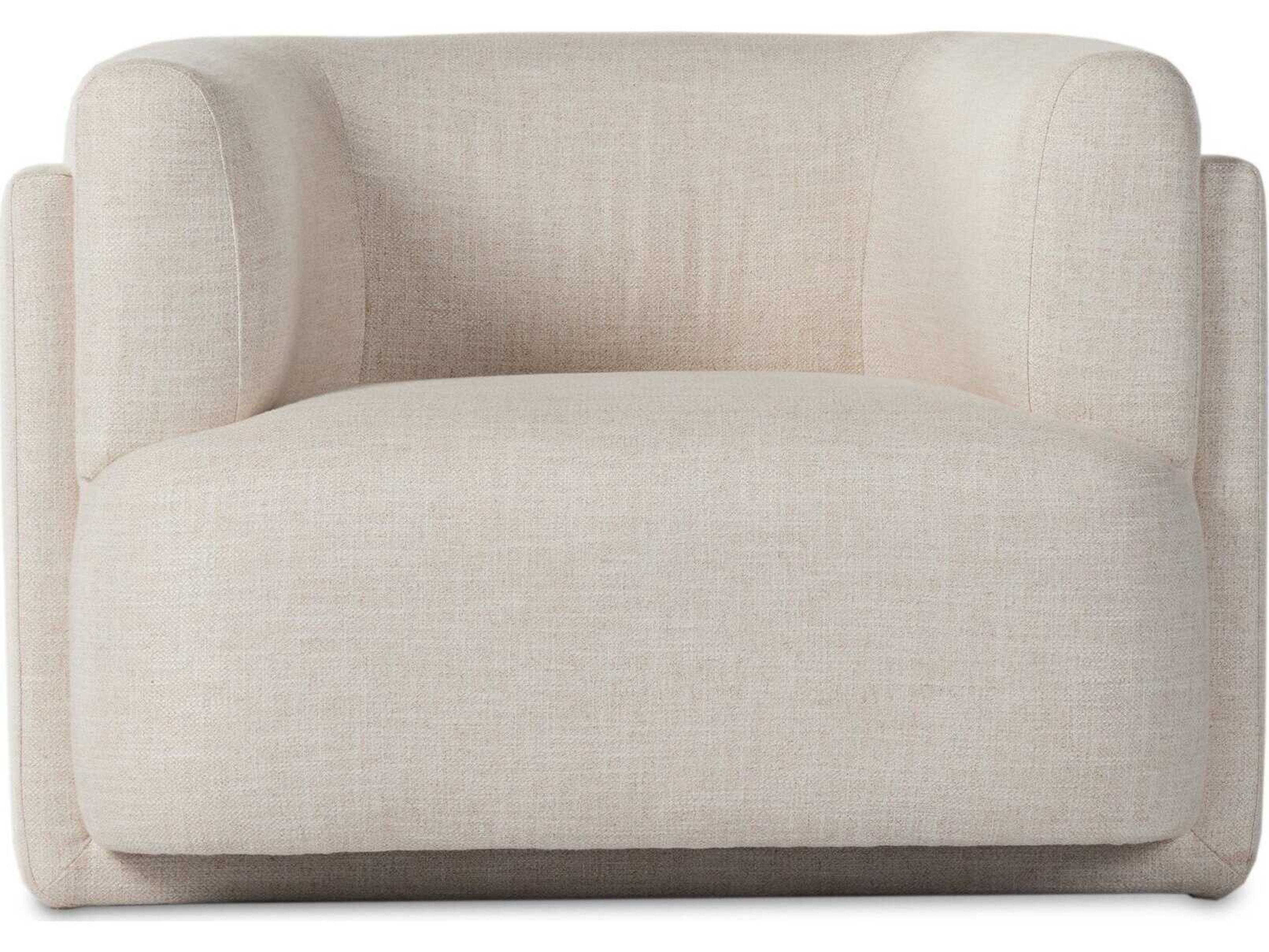 Four Hands Grayson Hartley Cream Fabric Accent Chair