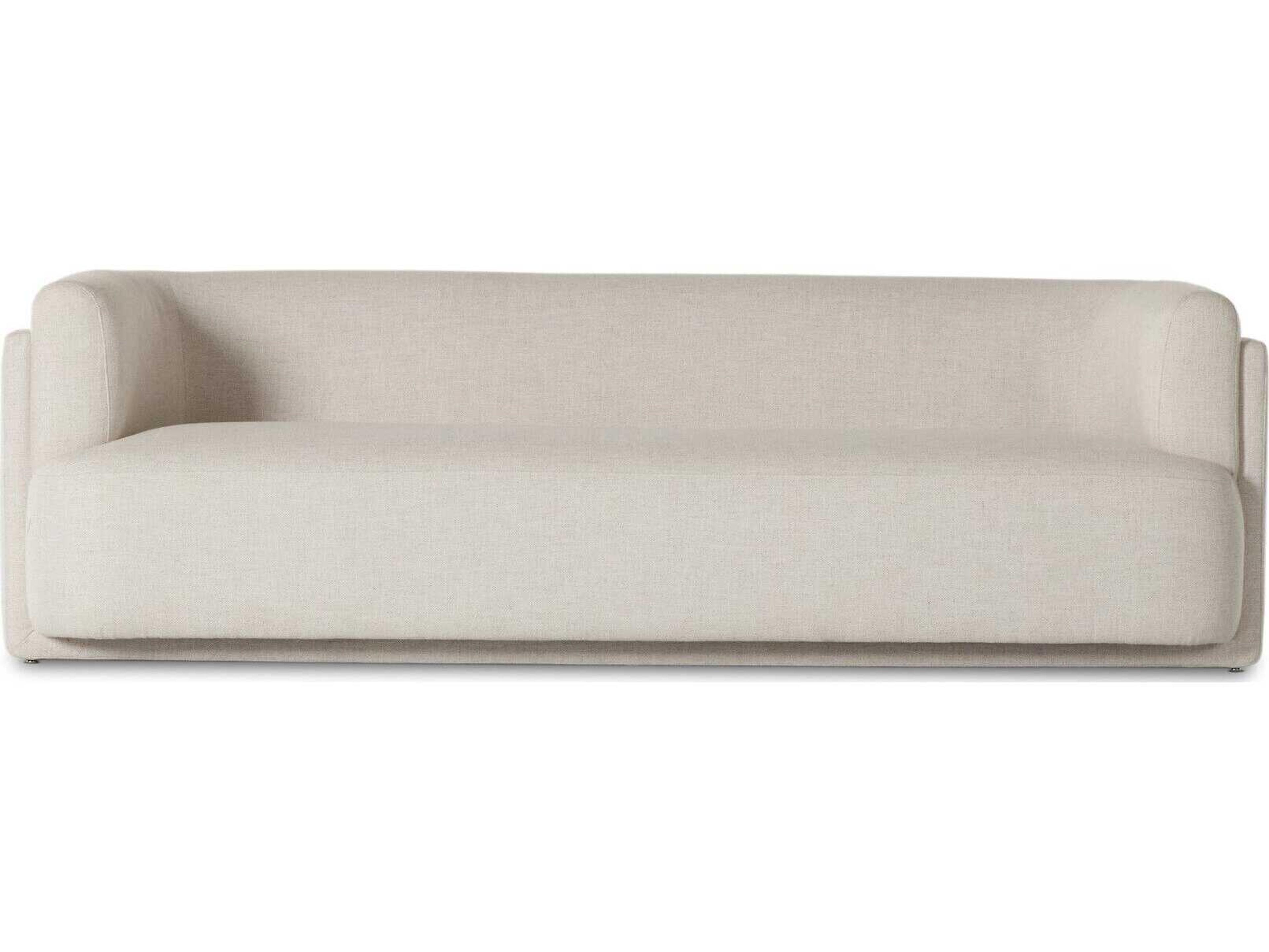 Four Hands Grayson Hartley Dover Crescent Cream Upholstered Sofa