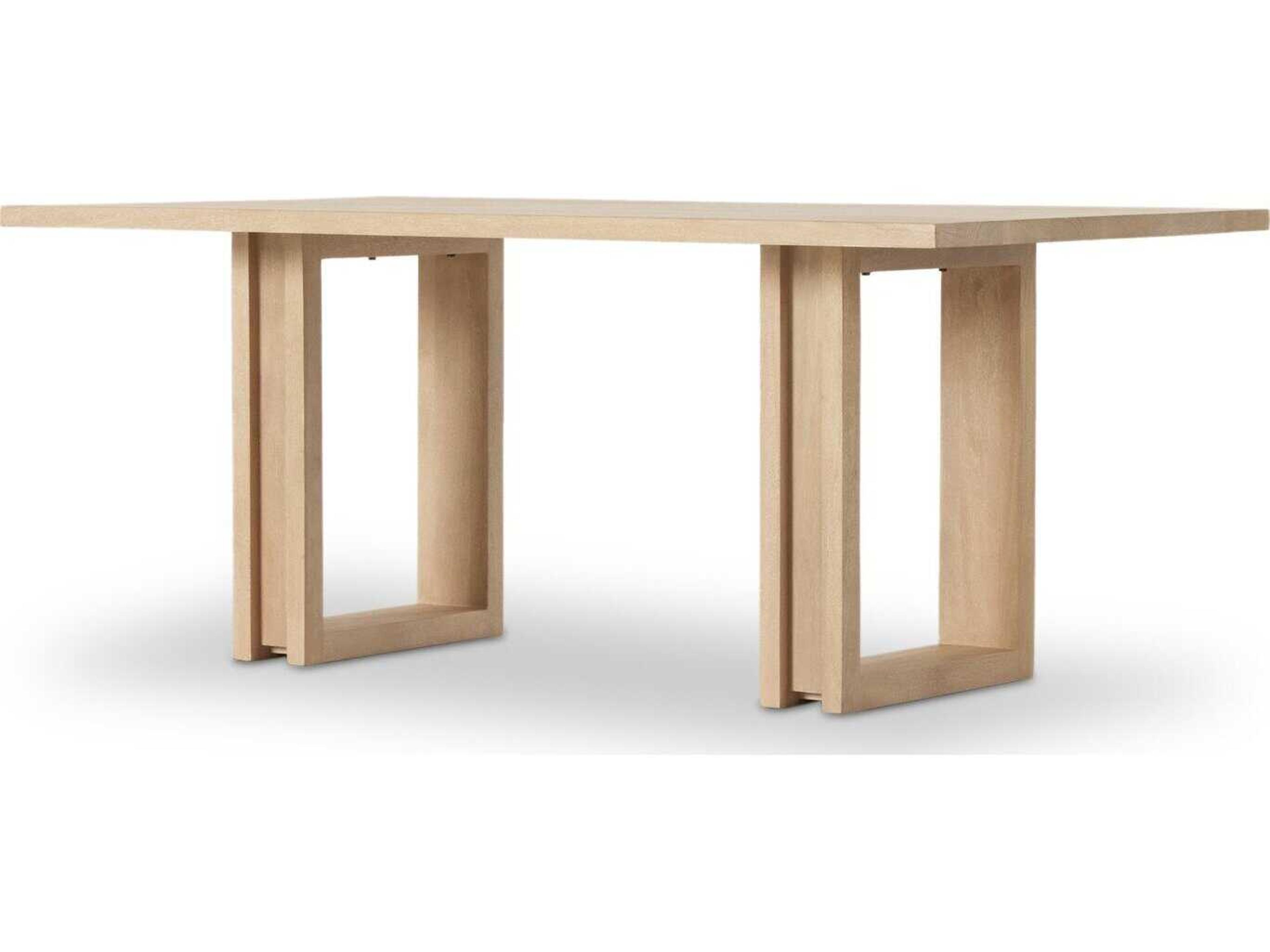 Prescott Carmel Dining Table Natural Solid Mango