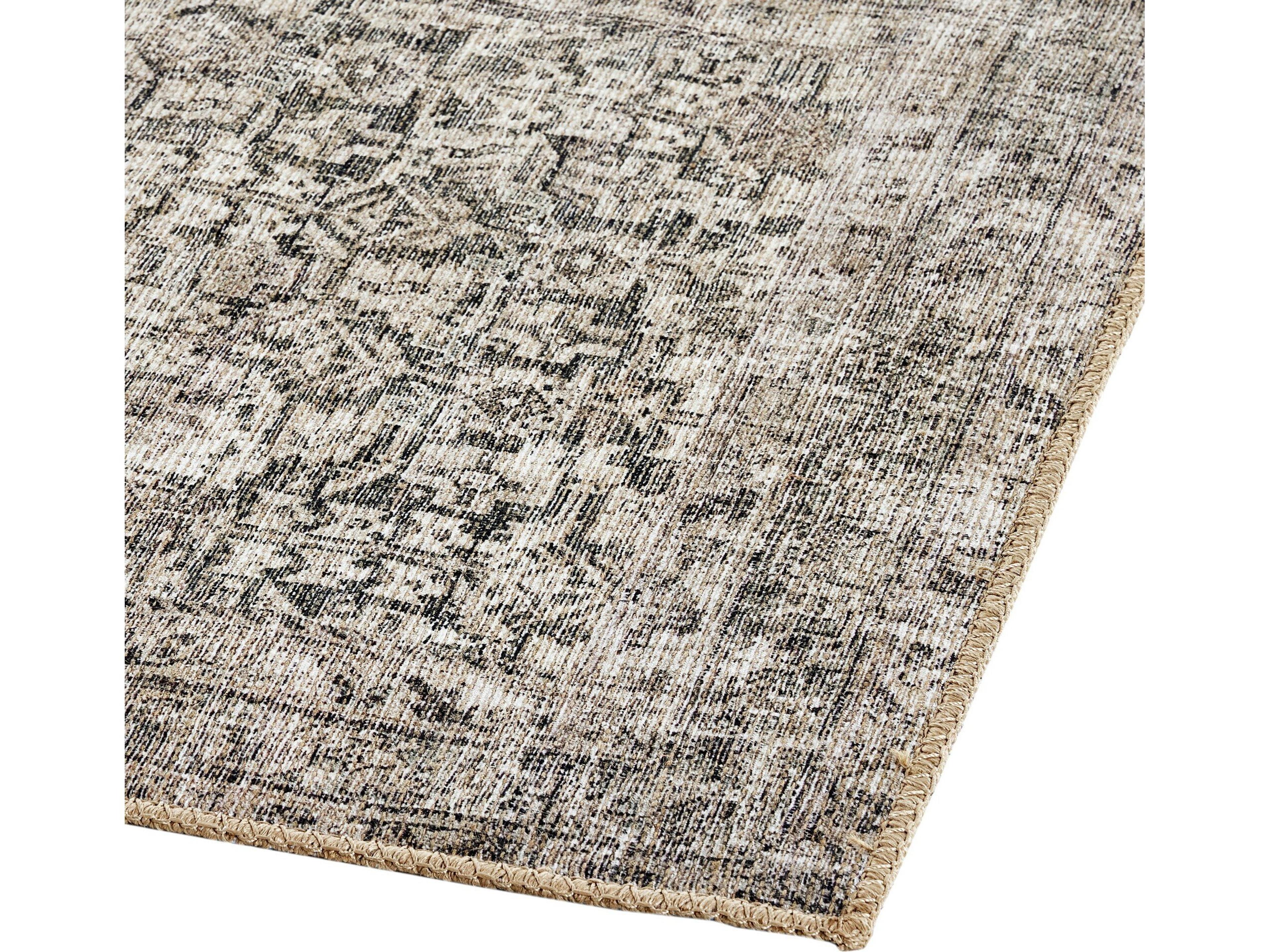 Four Hands Lucca Bordered Runner Area Rug