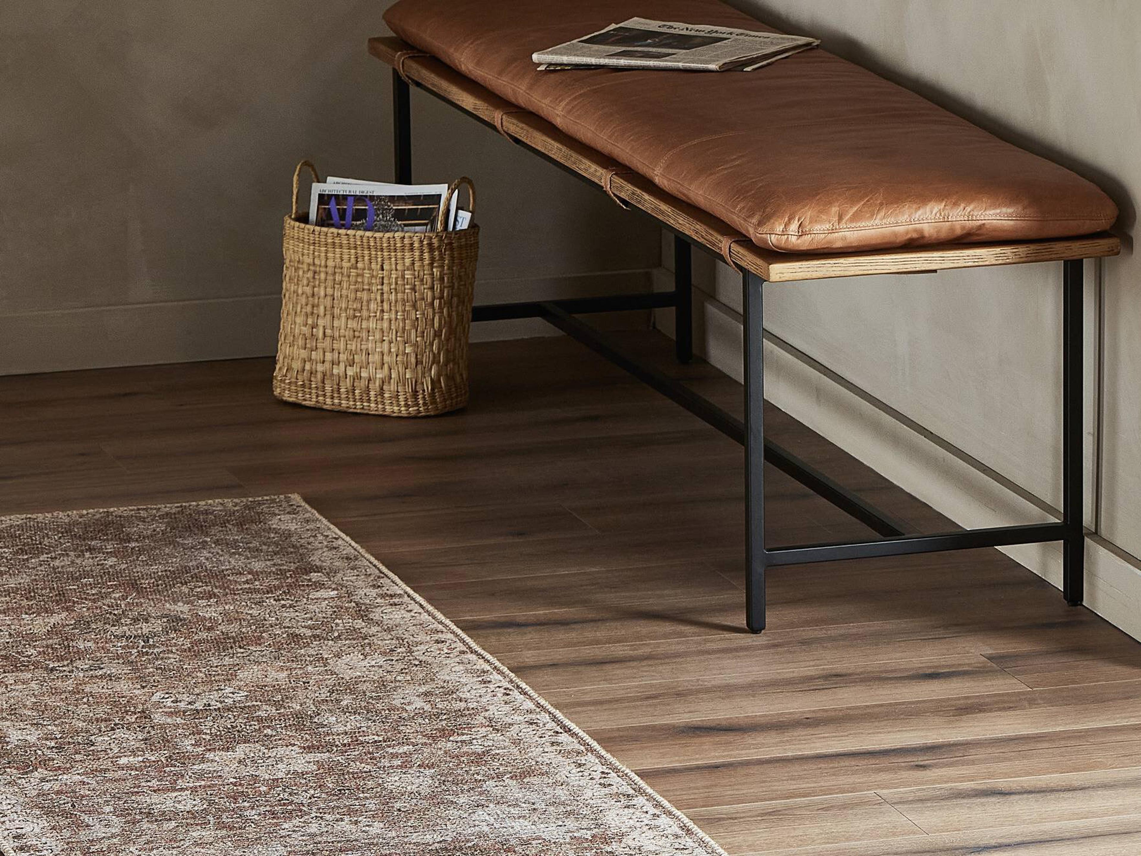 Four Hands Lucca Zari 4 x 5 Rust Rug