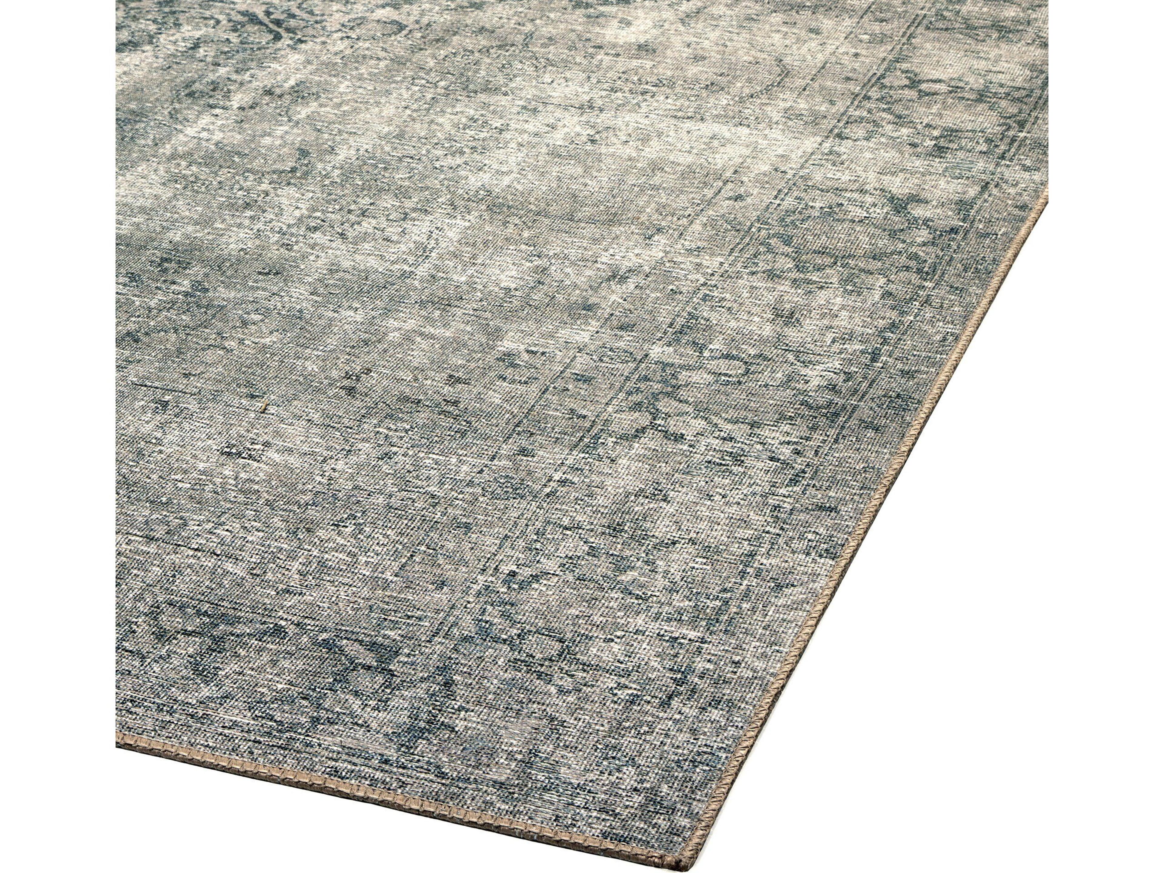 Four Hands Lucca Morelli 2 x 7 Blue Rug