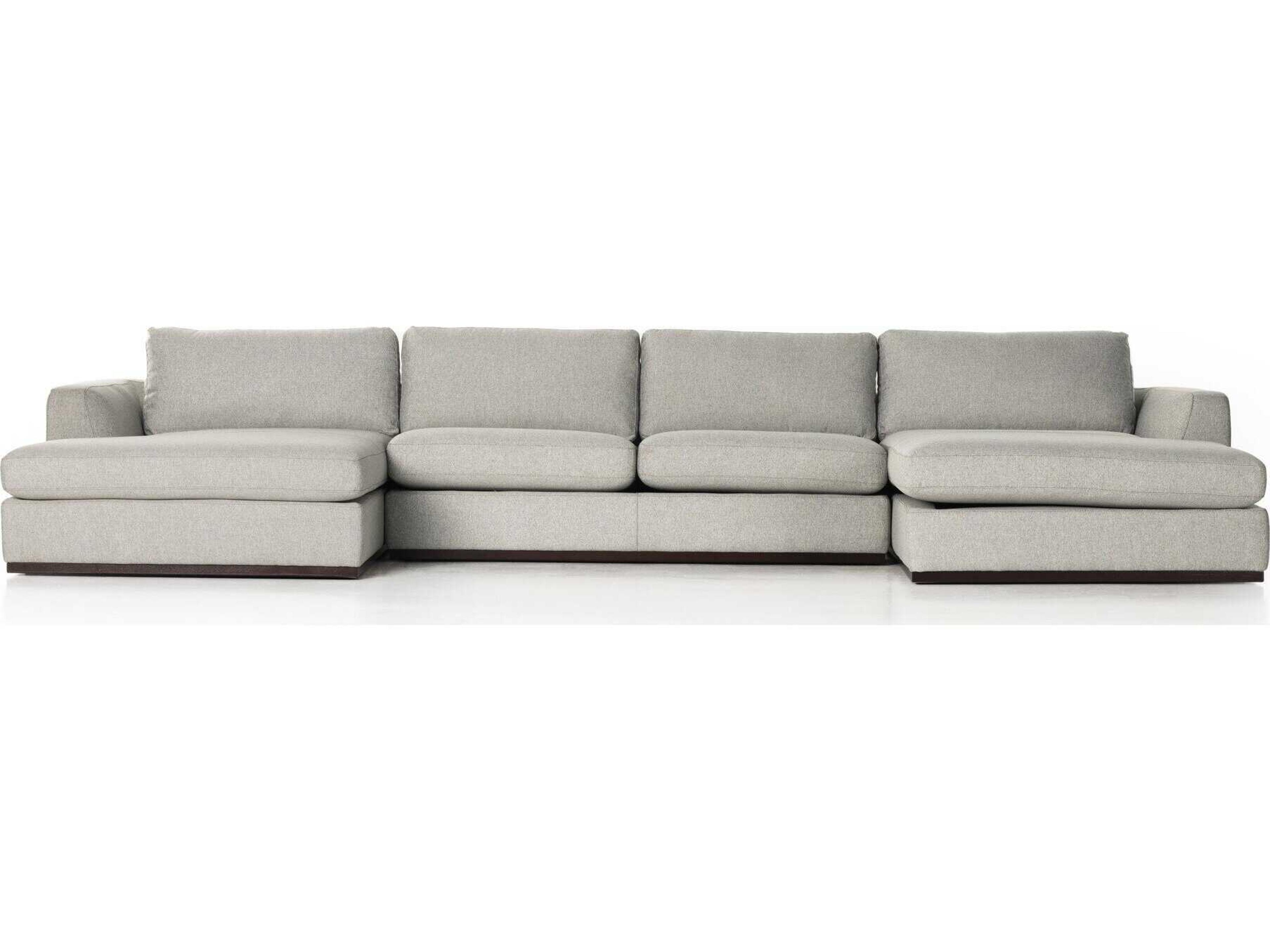 Four Hands Centrale Gray Upholstered Sectional Sofa