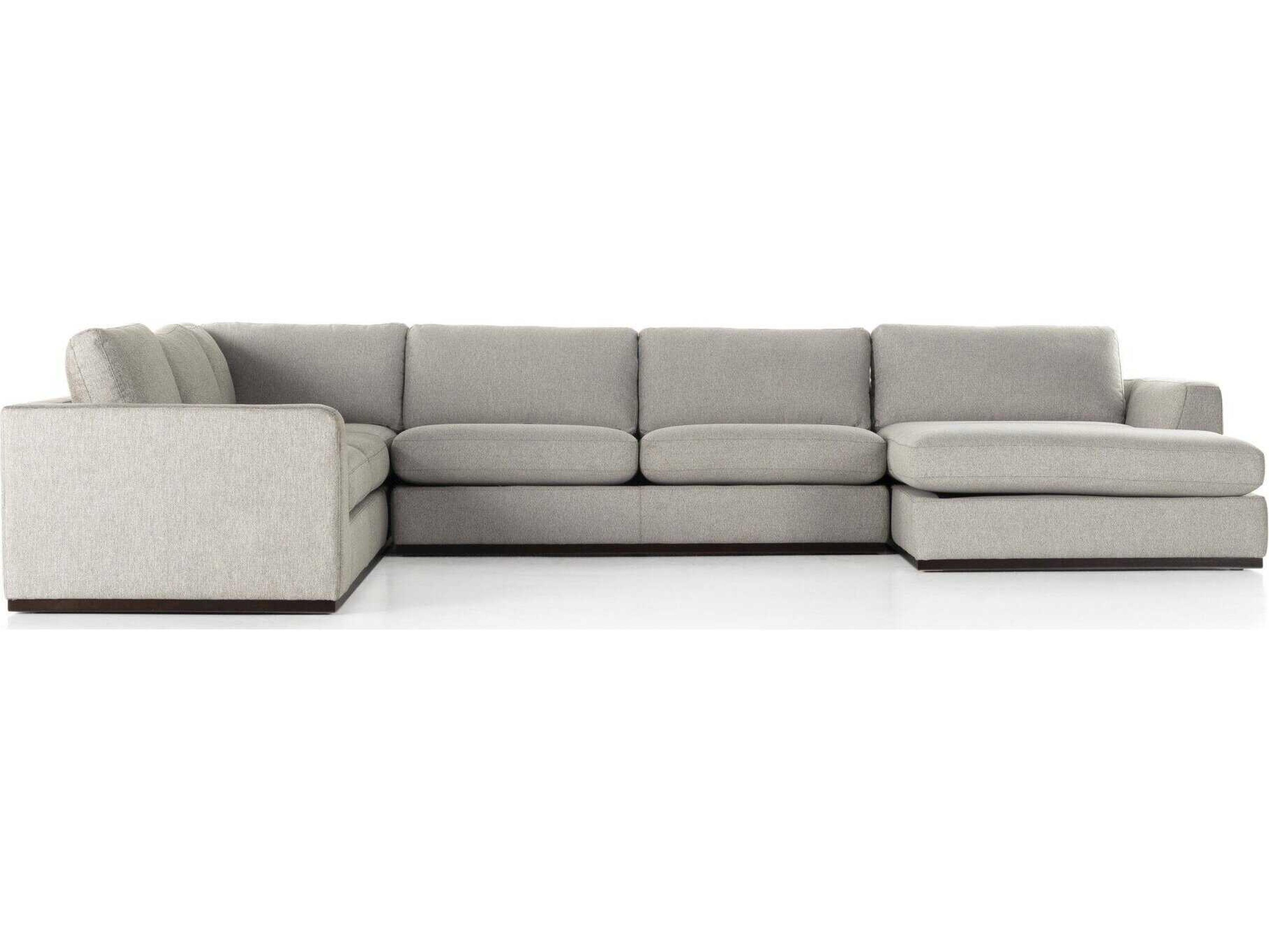 Four Hands Centrale Gray Upholstered Sectional Sofa