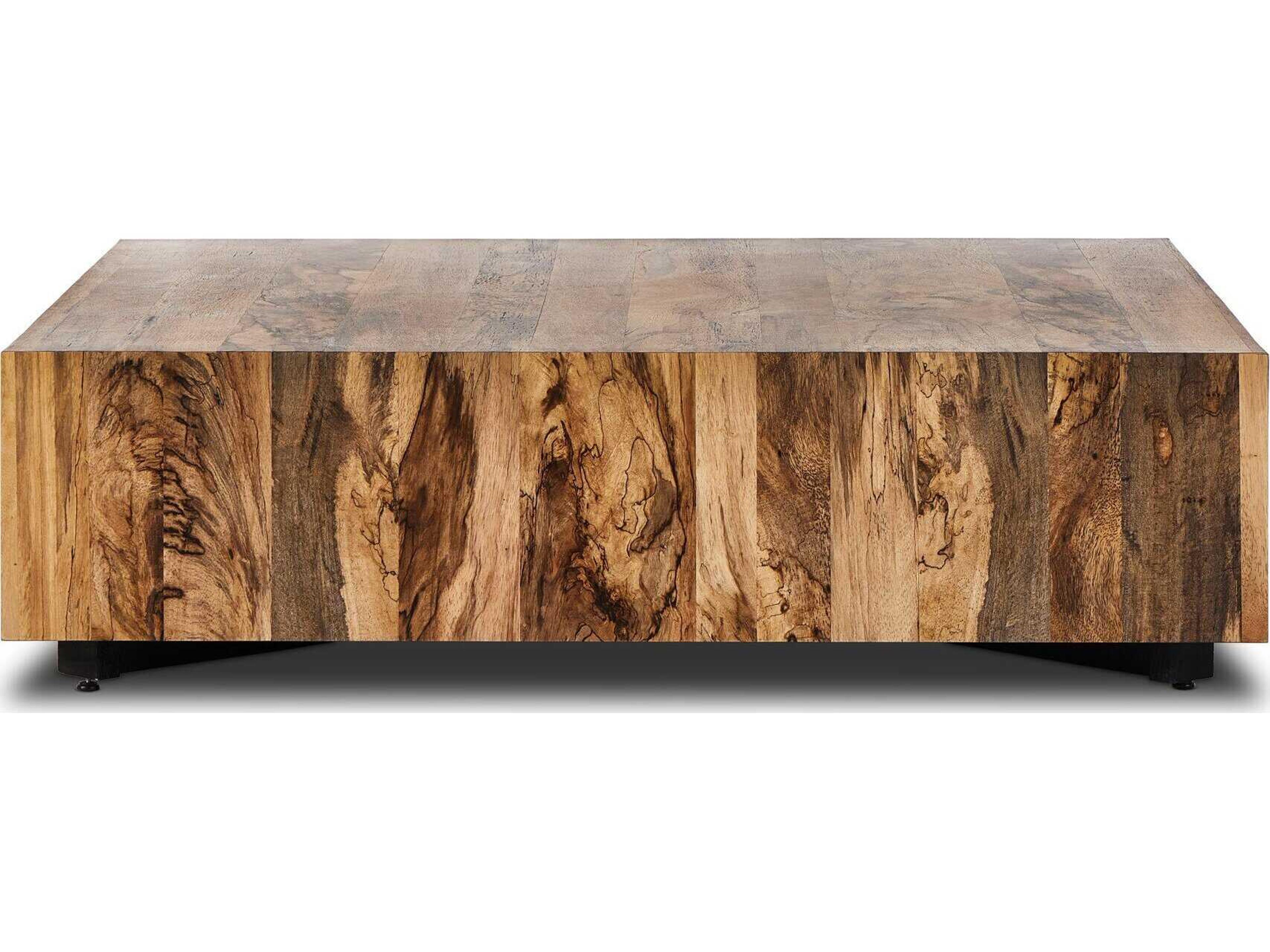Four Hands Wesson Hudson Square Wood Coffee Table