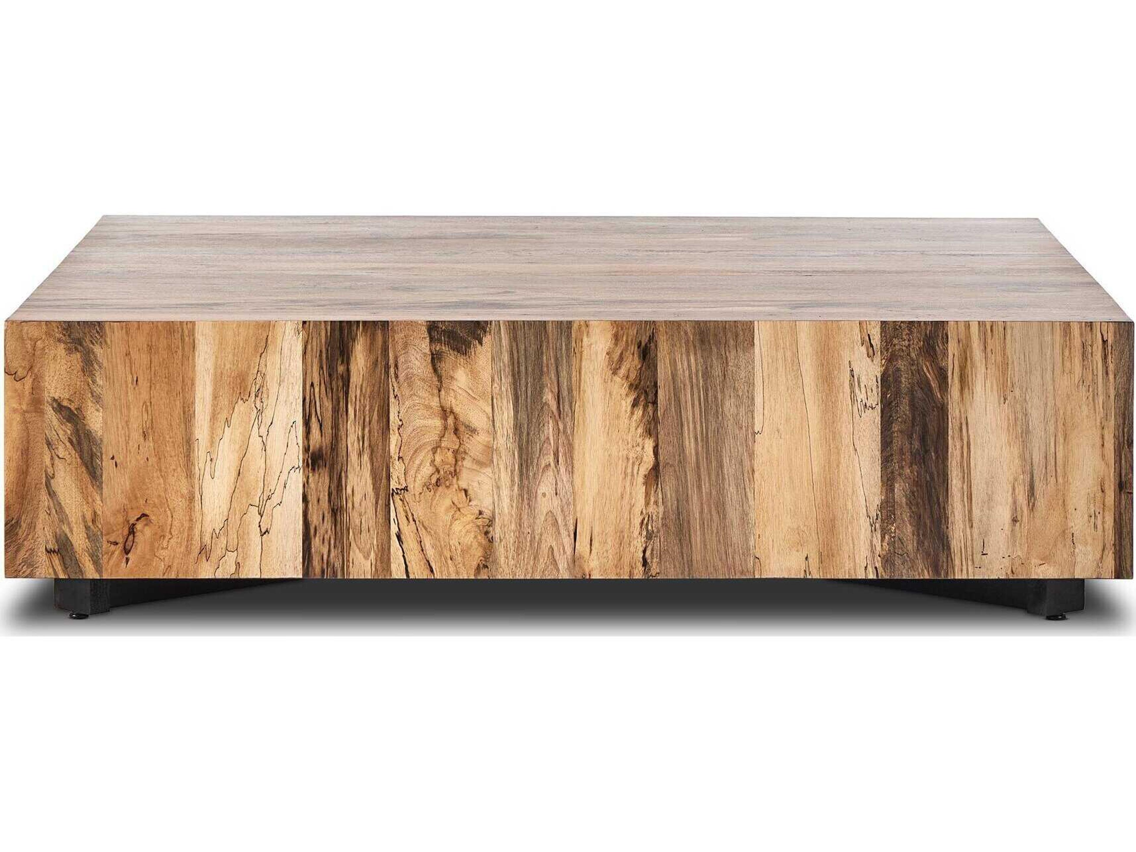 Four Hands Wesson Hudson Square Wood Coffee Table