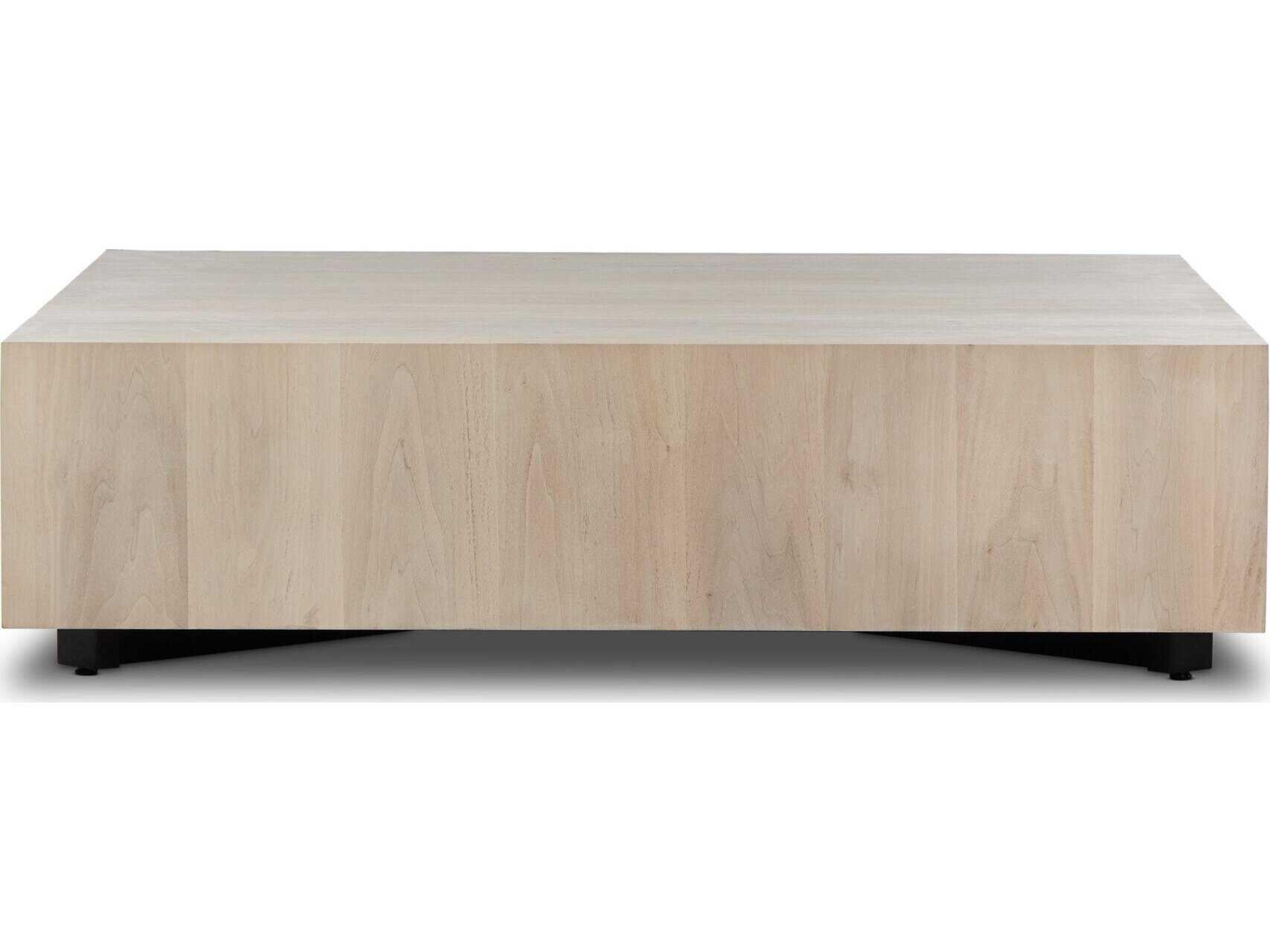 Four Hands Wesson Hudson Square Wood Coffee Table