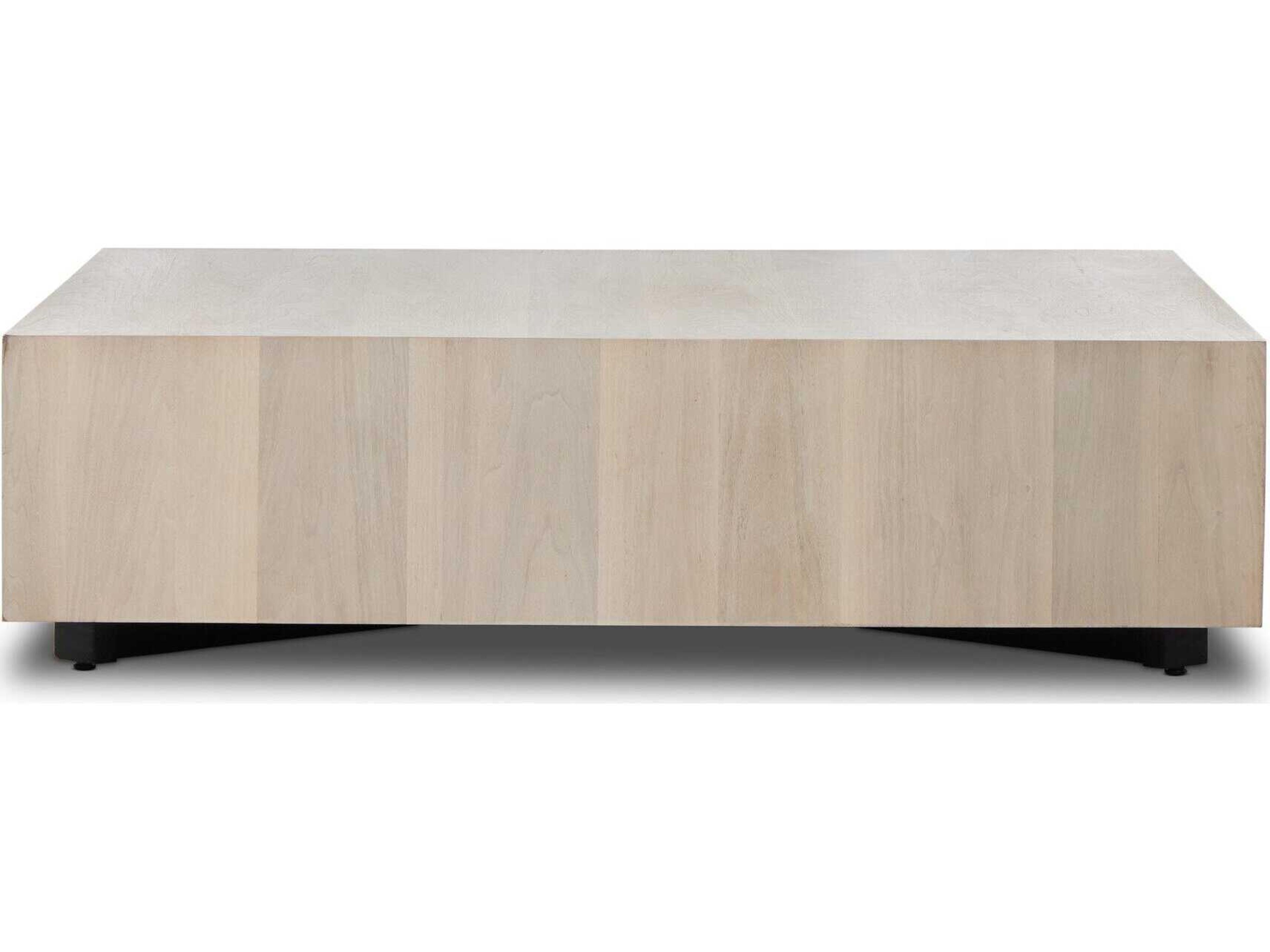 Four Hands Wesson Hudson Square Wood Coffee Table