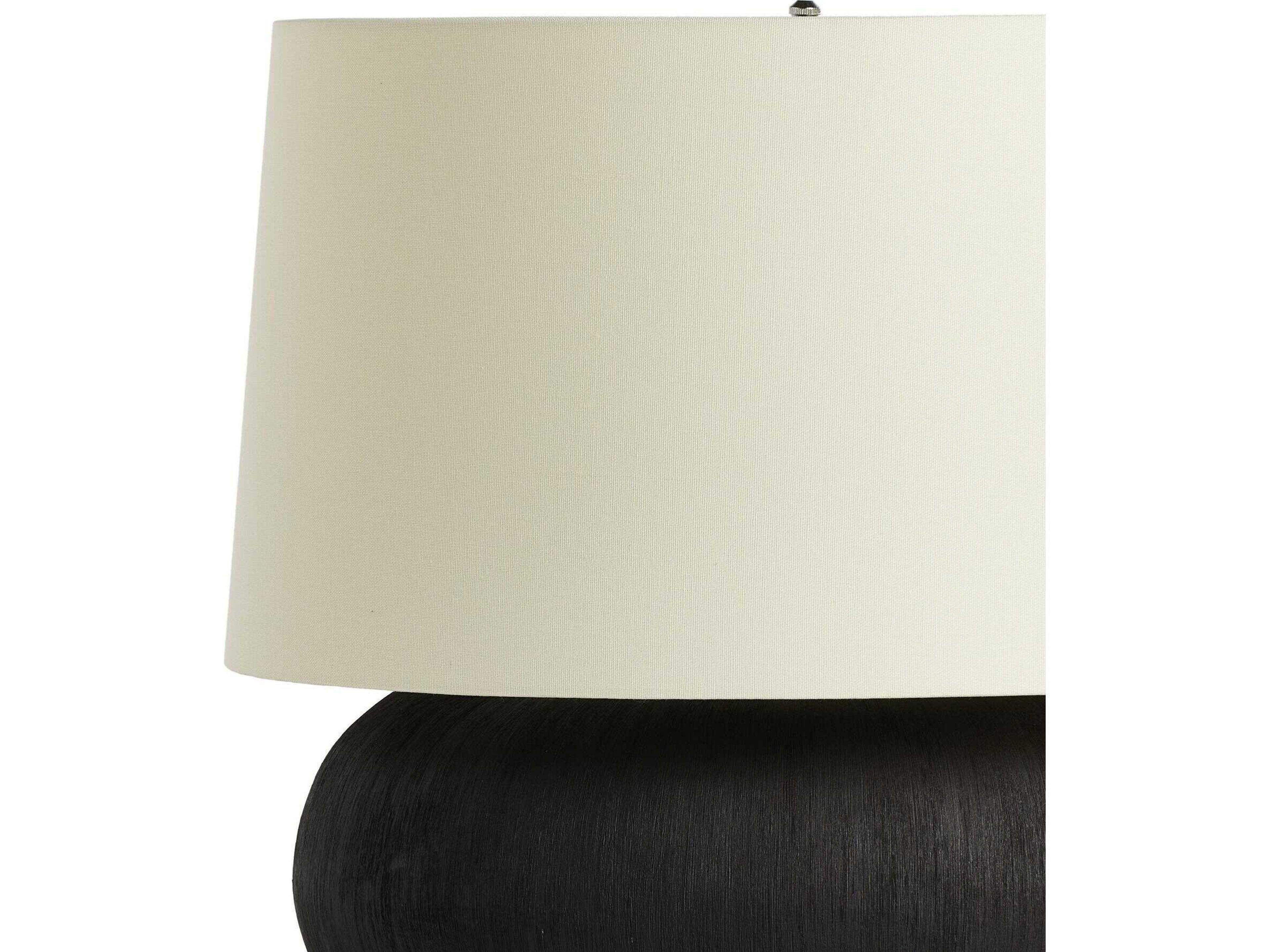Four Hands Ryker Black Table Lamp