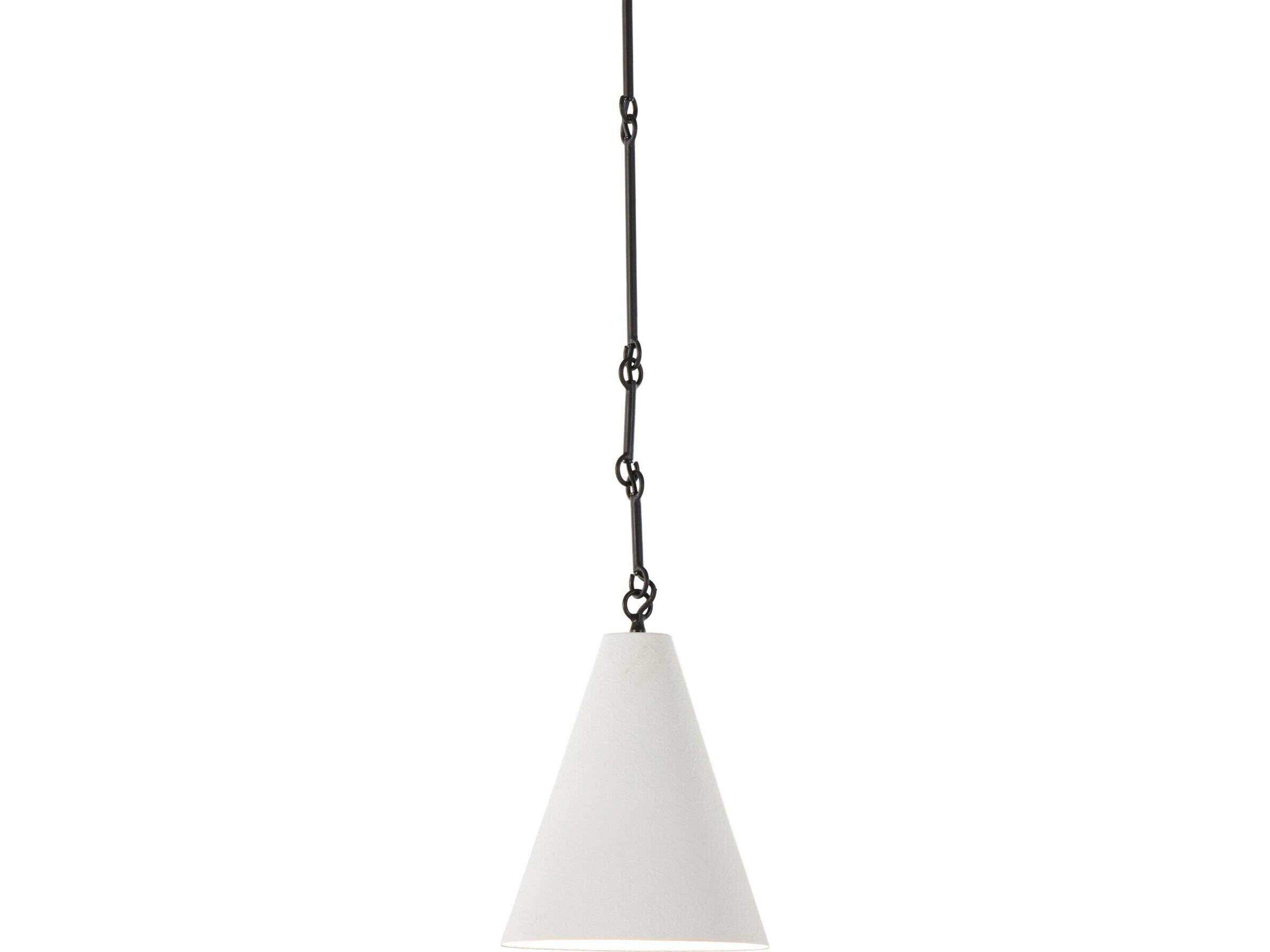 Hutton Grazia Matte White Plaster Mini Pendant