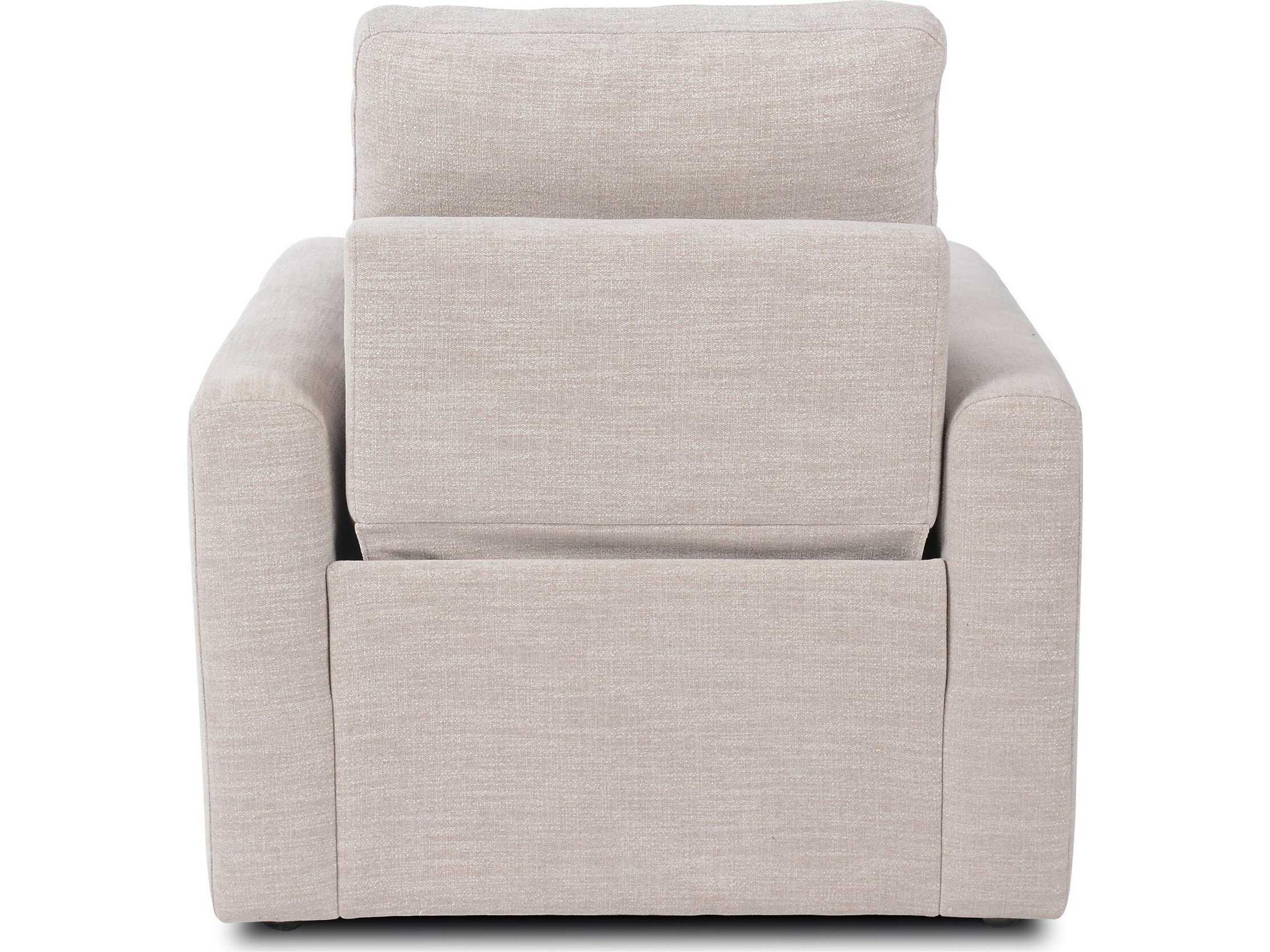 Four Hands Norwood Laken Stone Gray Upholstered Recliner