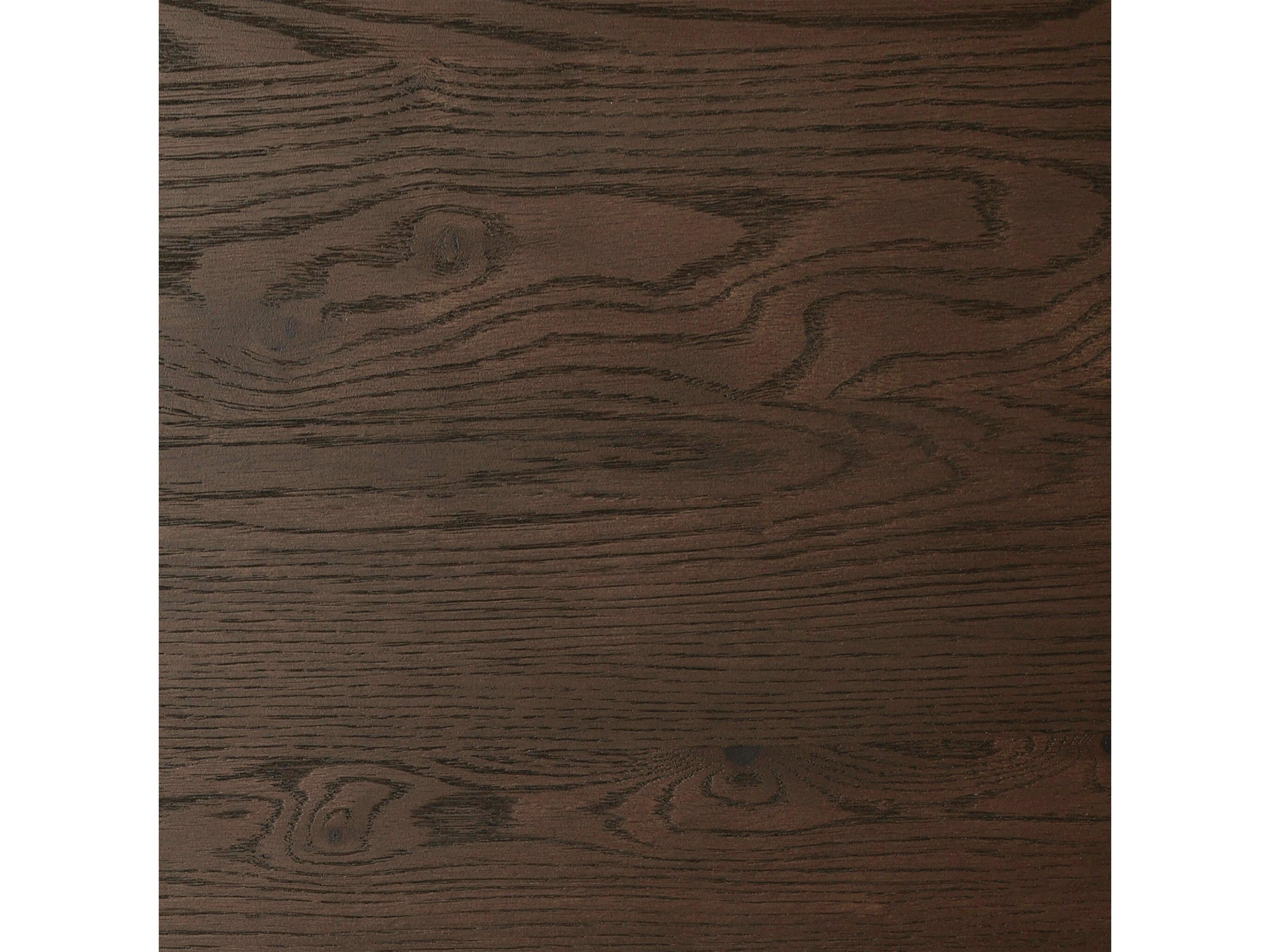 Four Hands Hamilton Umber Oak Brown Wood Queen Panel Bed