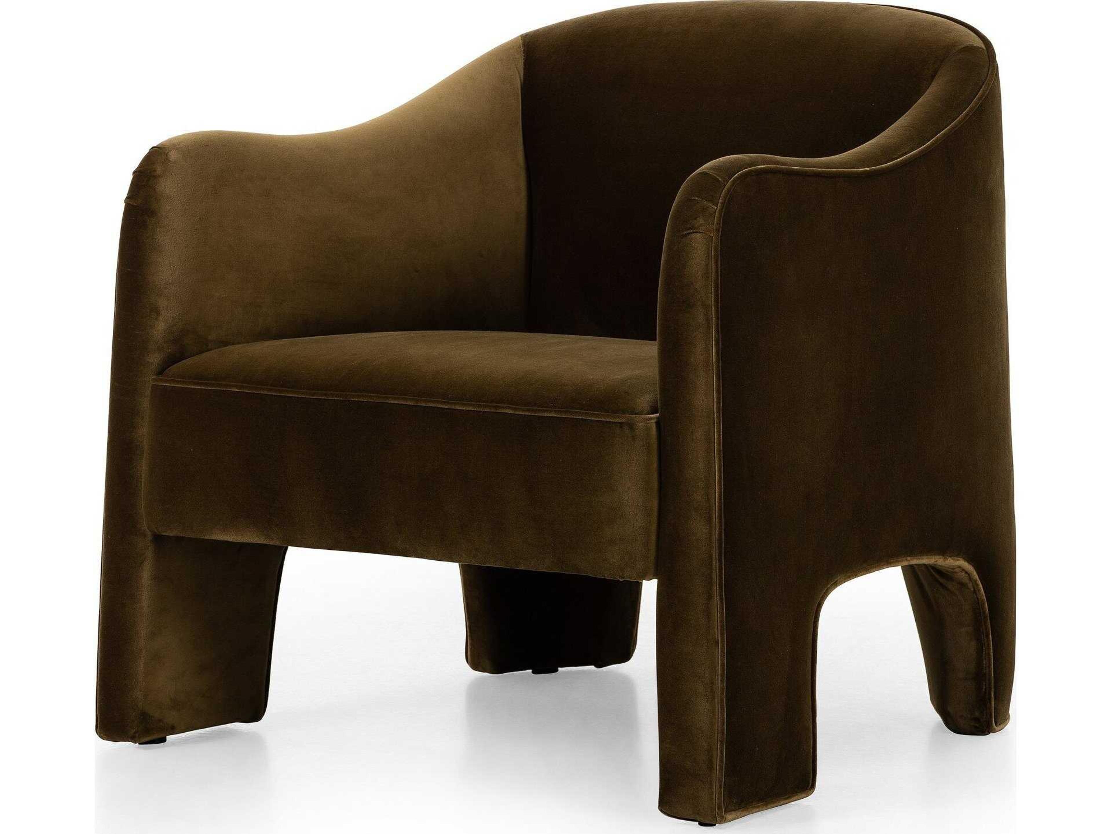 Grayson Sully Green Fabric Accent Chair