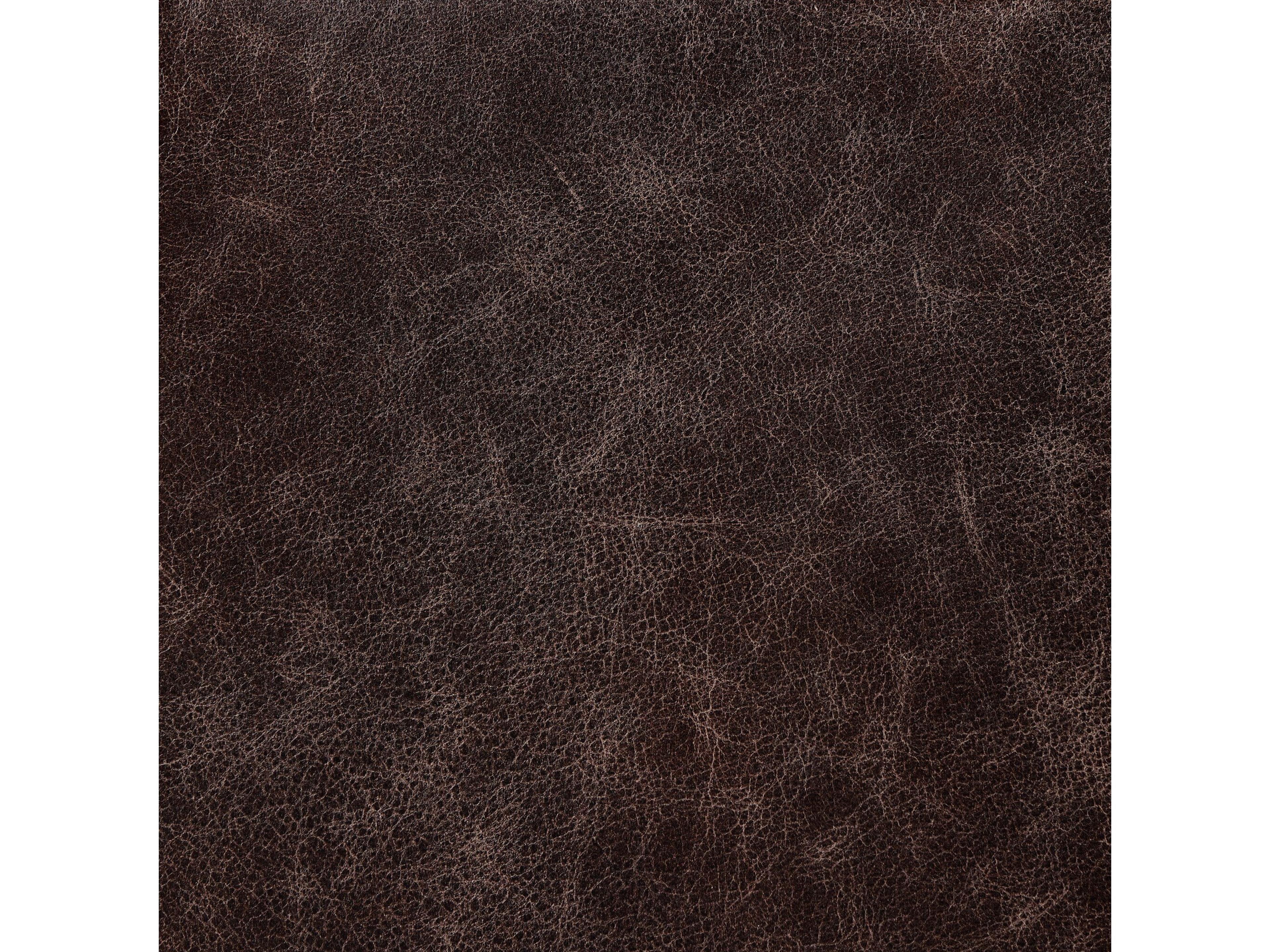 Four Hands Kensington Farley Conroe Cigar Brown Leather Sofa