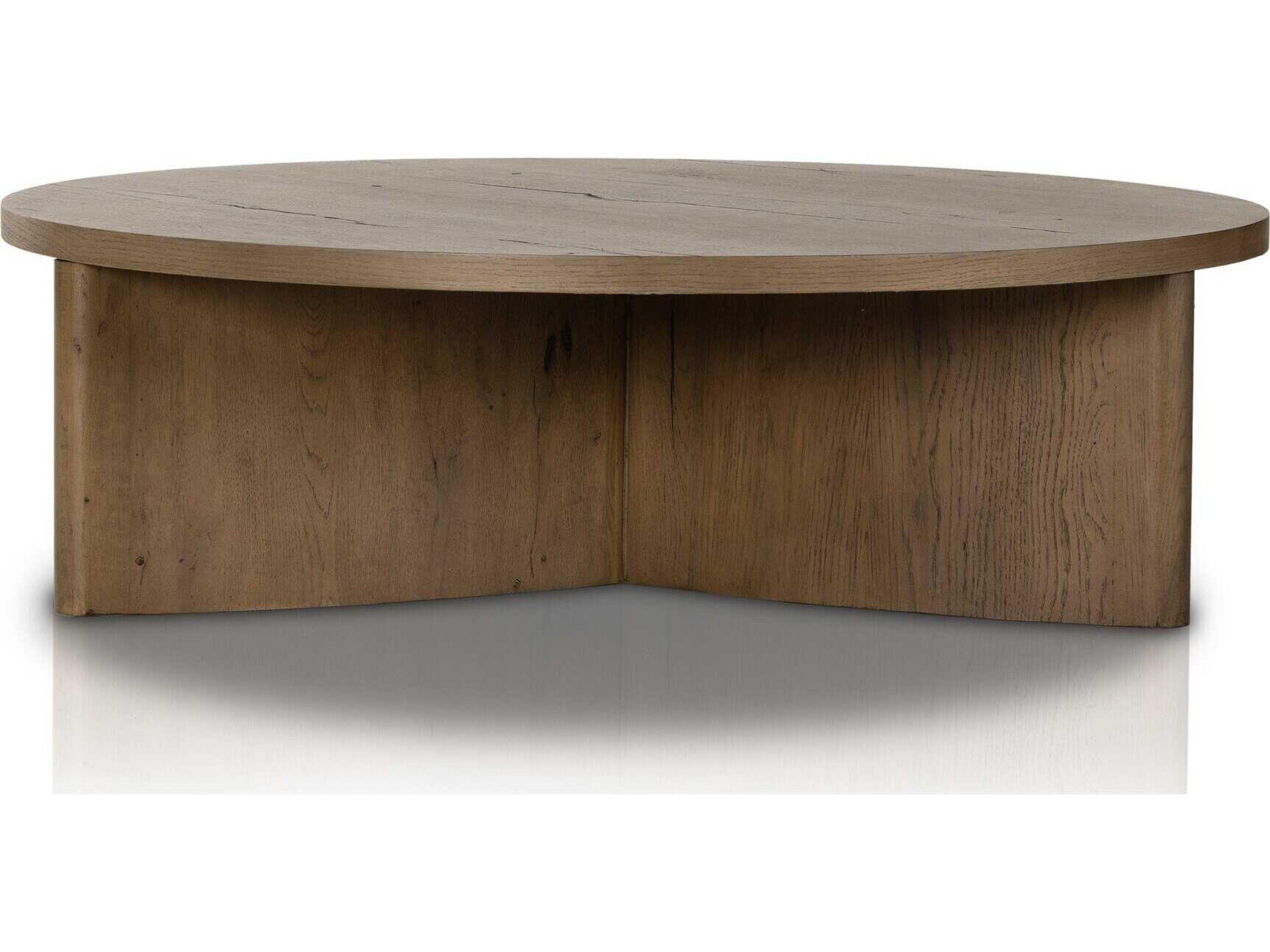 Four Hands Bina Toli Rustic Grey Veneer Coffee Table