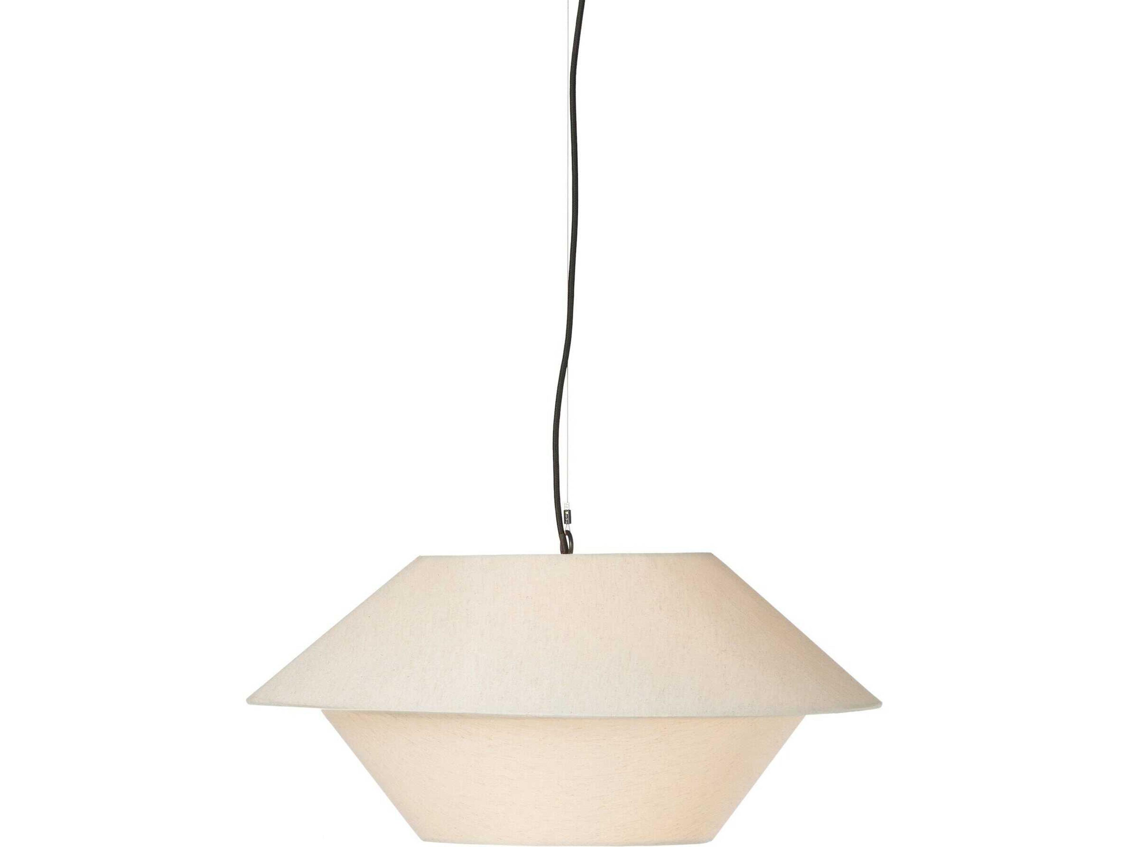 Hutton Mccarthy Beige Linen Pendant