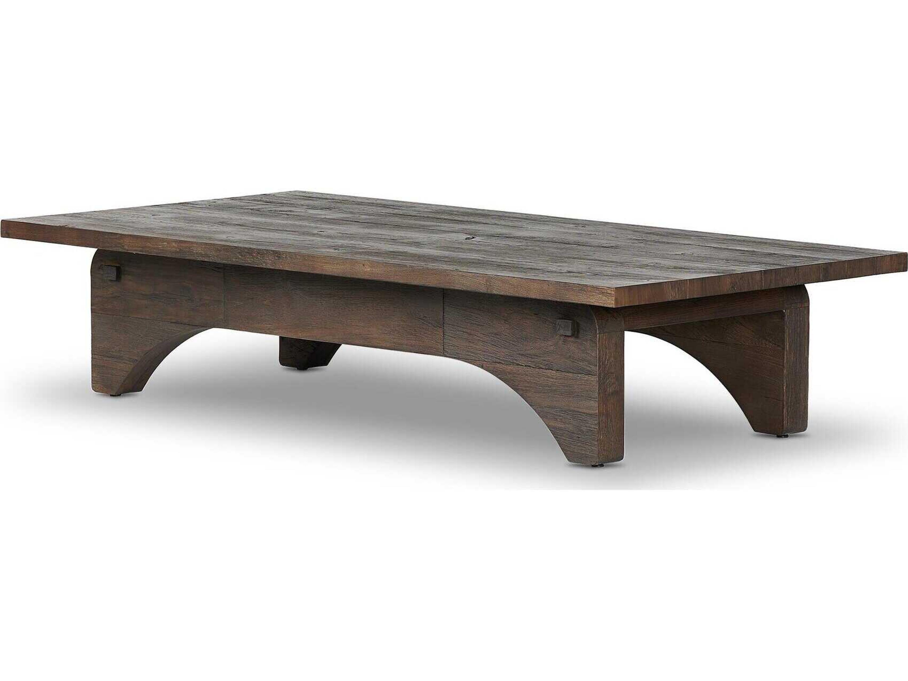 Wesson Winchester Rectangular Wood Coffee Table