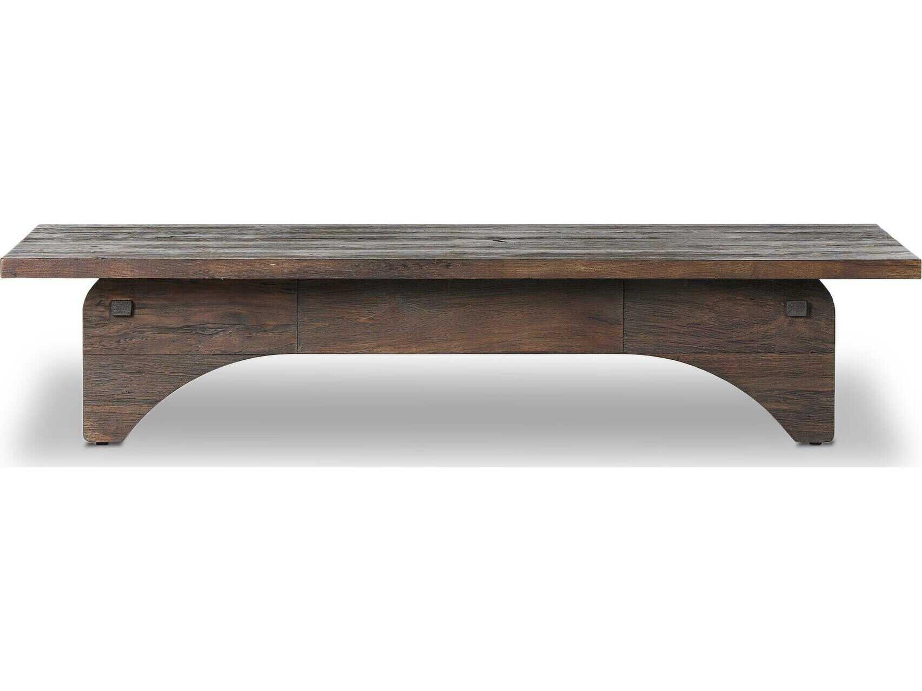 Four Hands Wesson Winchester Rectangular Wood Coffee Table