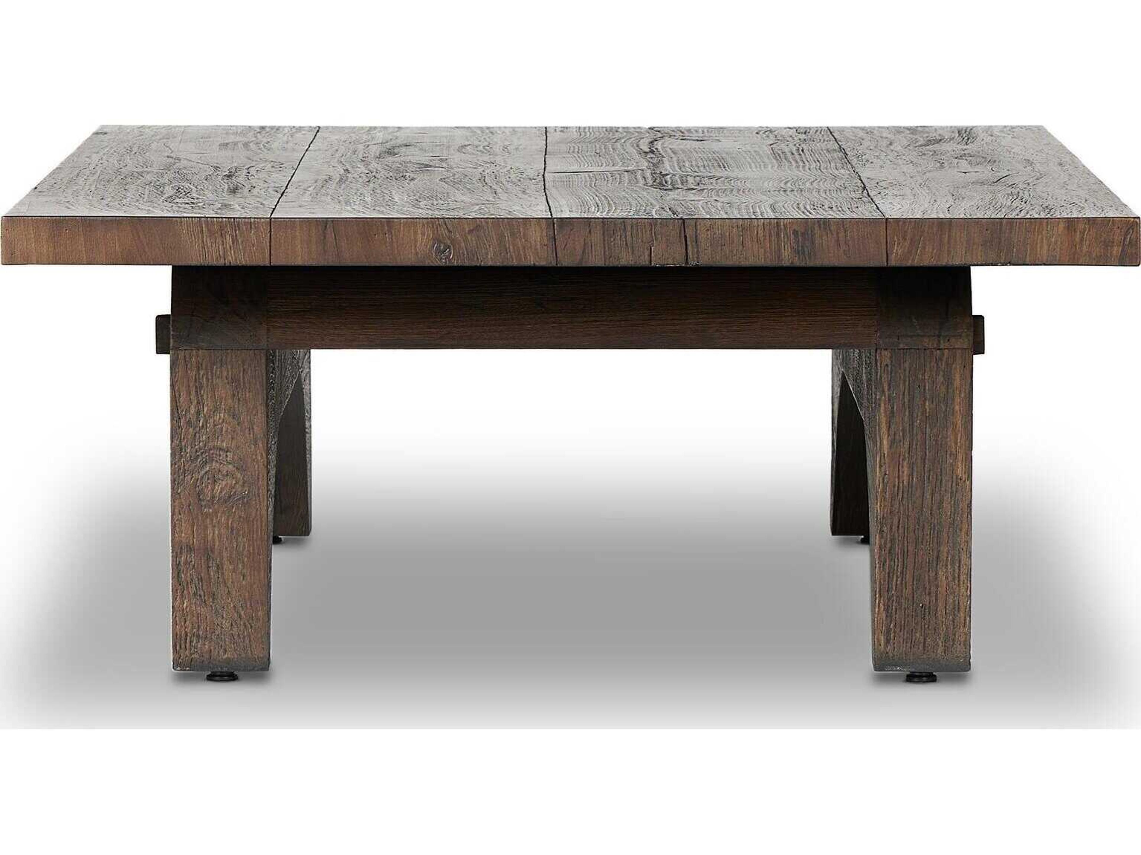 Four Hands Wesson Winchester Rectangular Wood Coffee Table